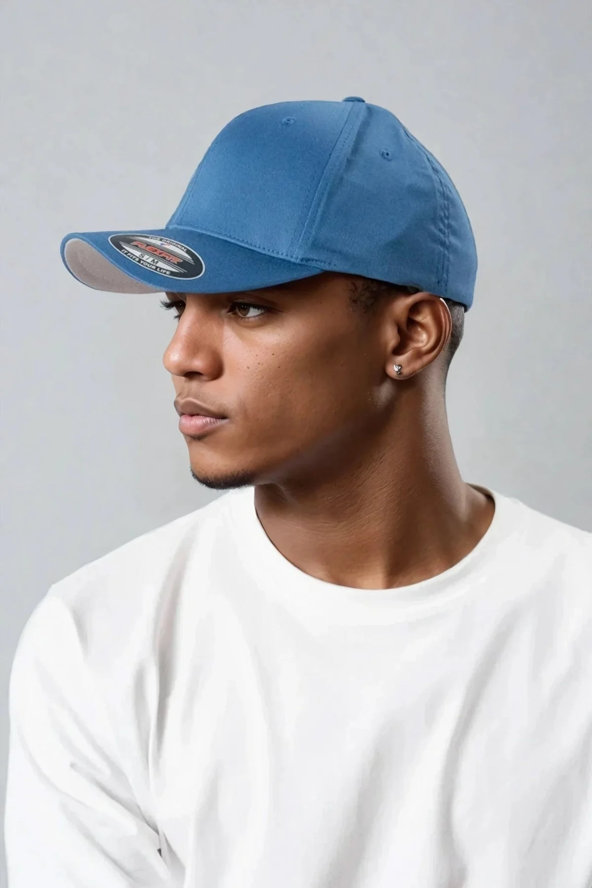 Flexfit Wollkämmert - Schieferblau - Image 3