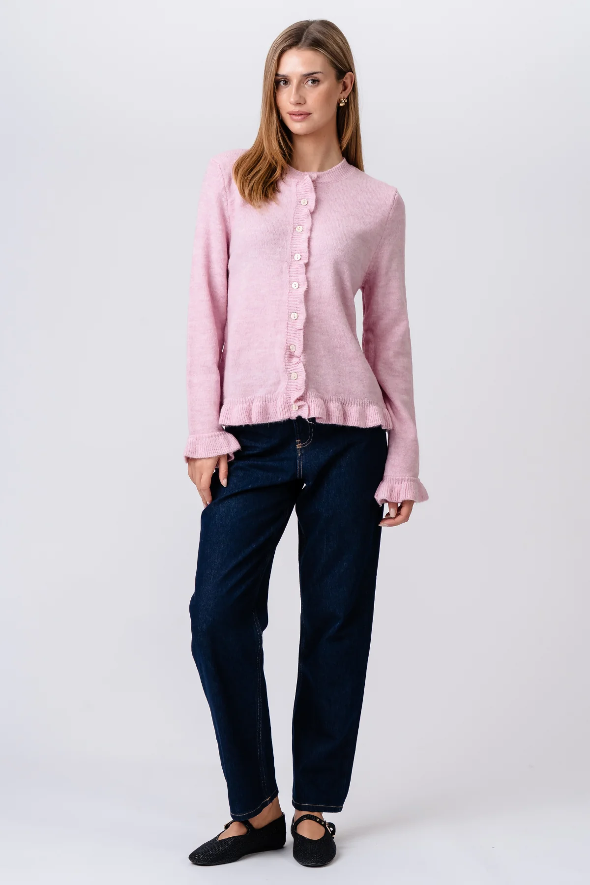Flora-Cardigan – Rosa - Image 2