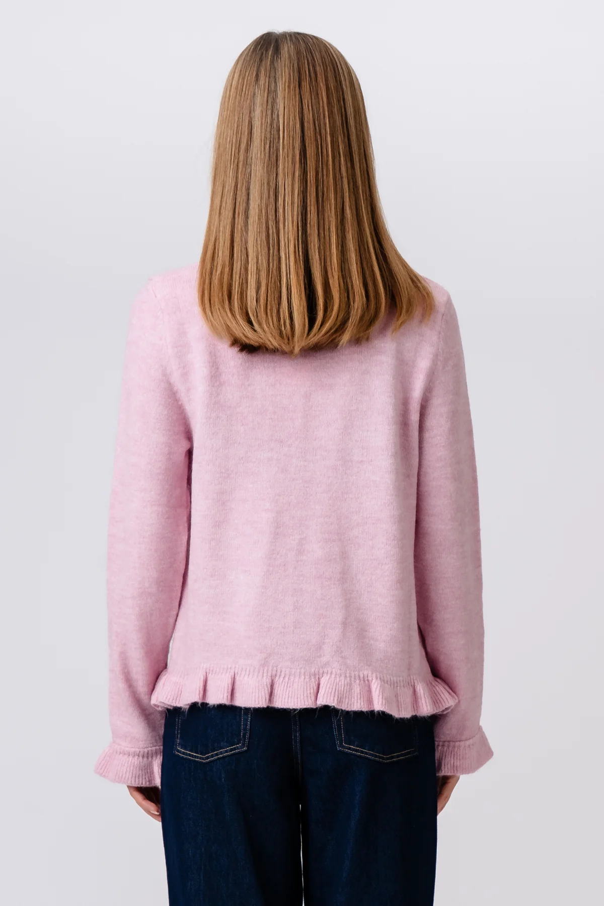 Flora-Cardigan – Rosa - Image 3