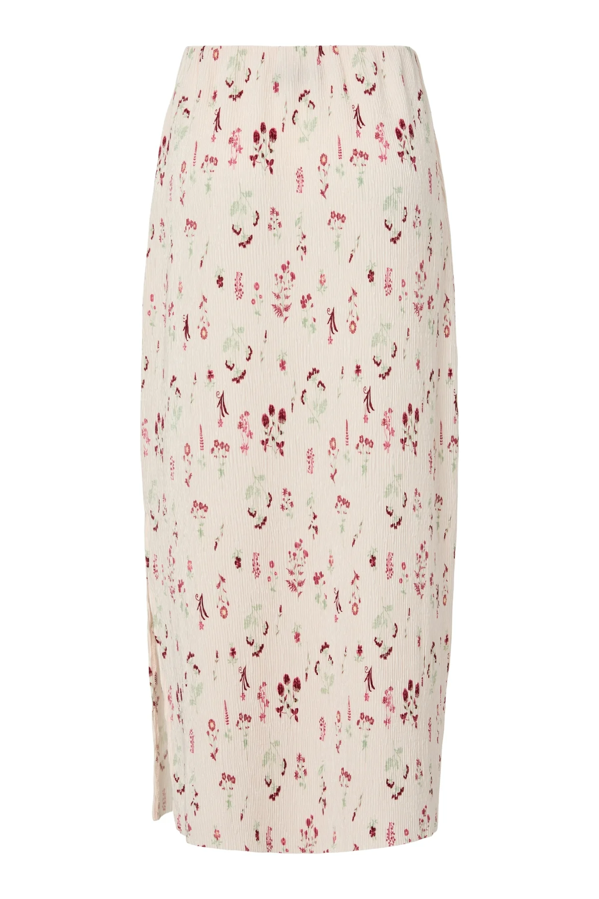 Flora Knöchelrock mit hoher Taille – Blütenblattrosa - Image 2