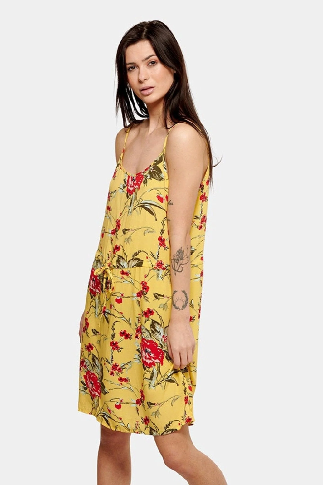 Flora -Kleid - Bananencreme - Image 2