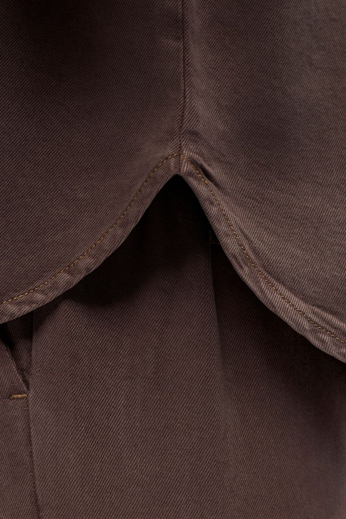 Frame Denim-Oberteil – Seal Brown - Image 4