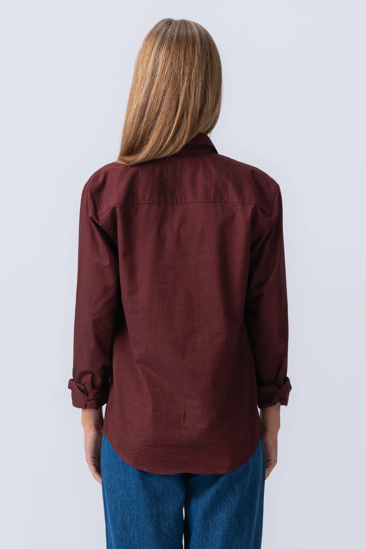 Freund Oxford -Hemd - Burgund - Image 6
