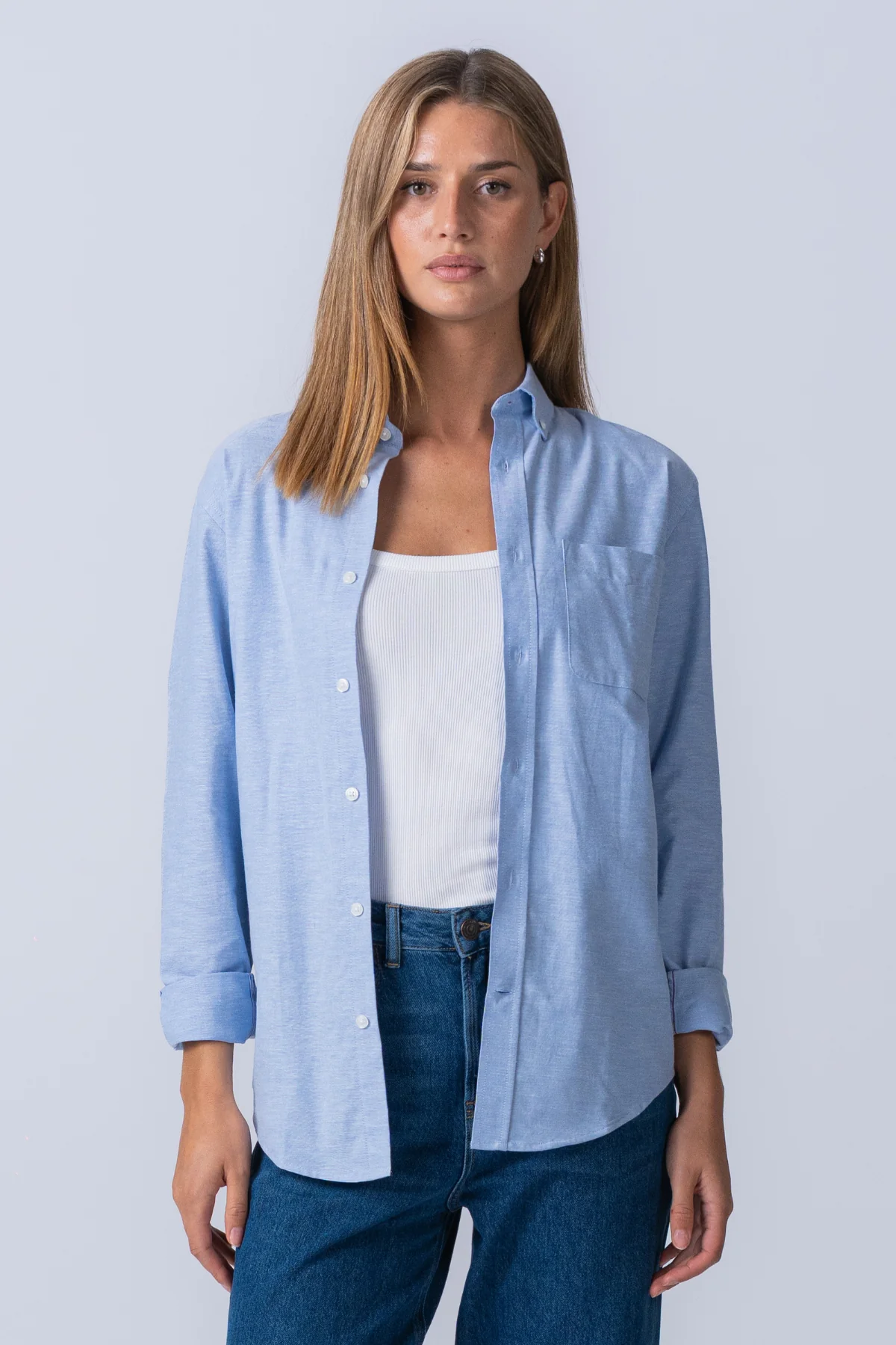 Freund Oxford Hemd - Hellblau