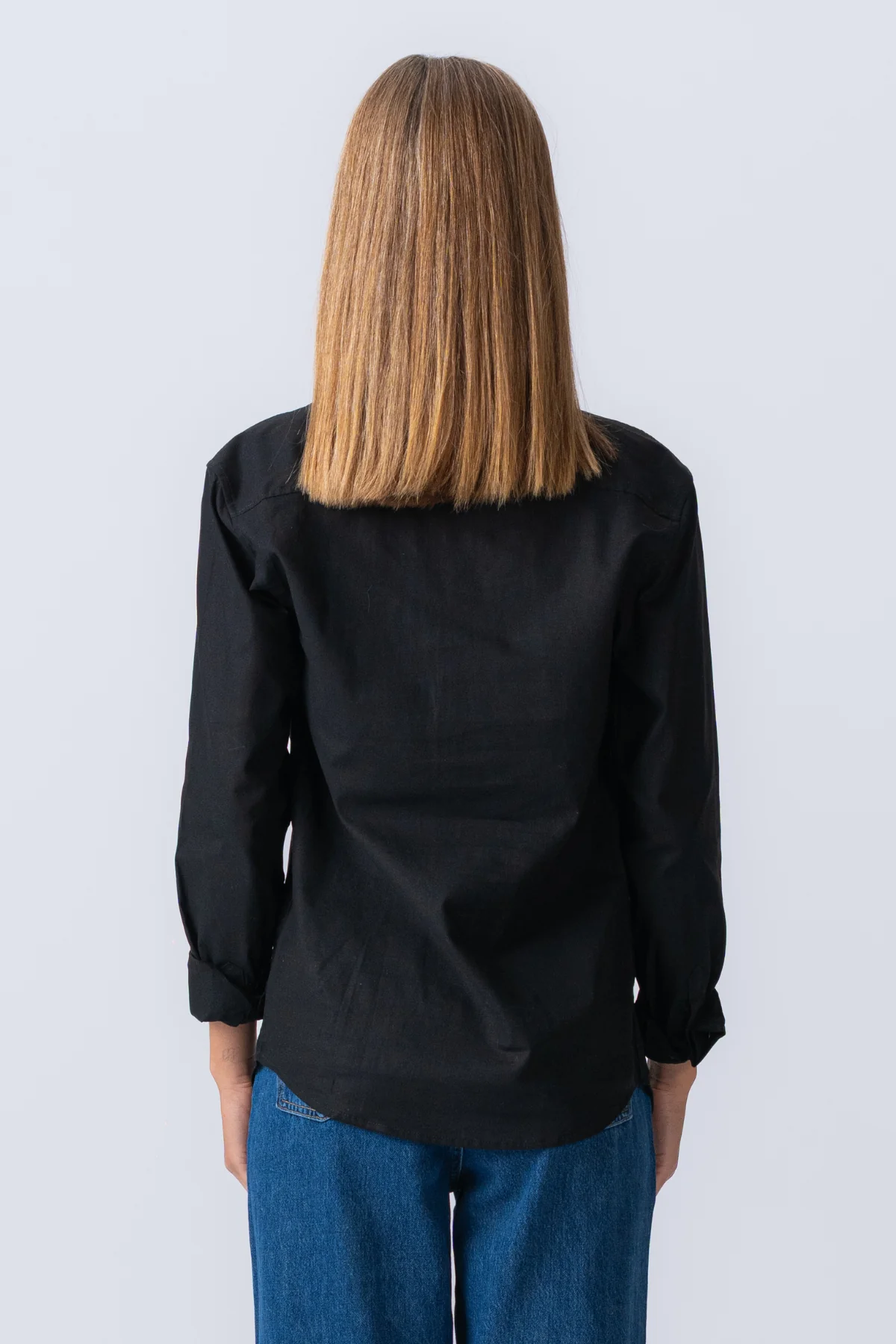 Freund Oxford Shirt - Schwarz - Image 6