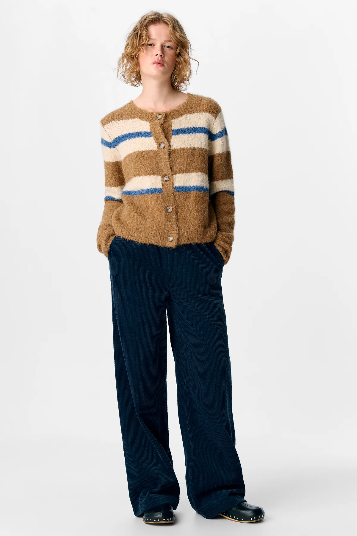 Galia -Strick -Strickjacke - Tannin Melange - Image 4