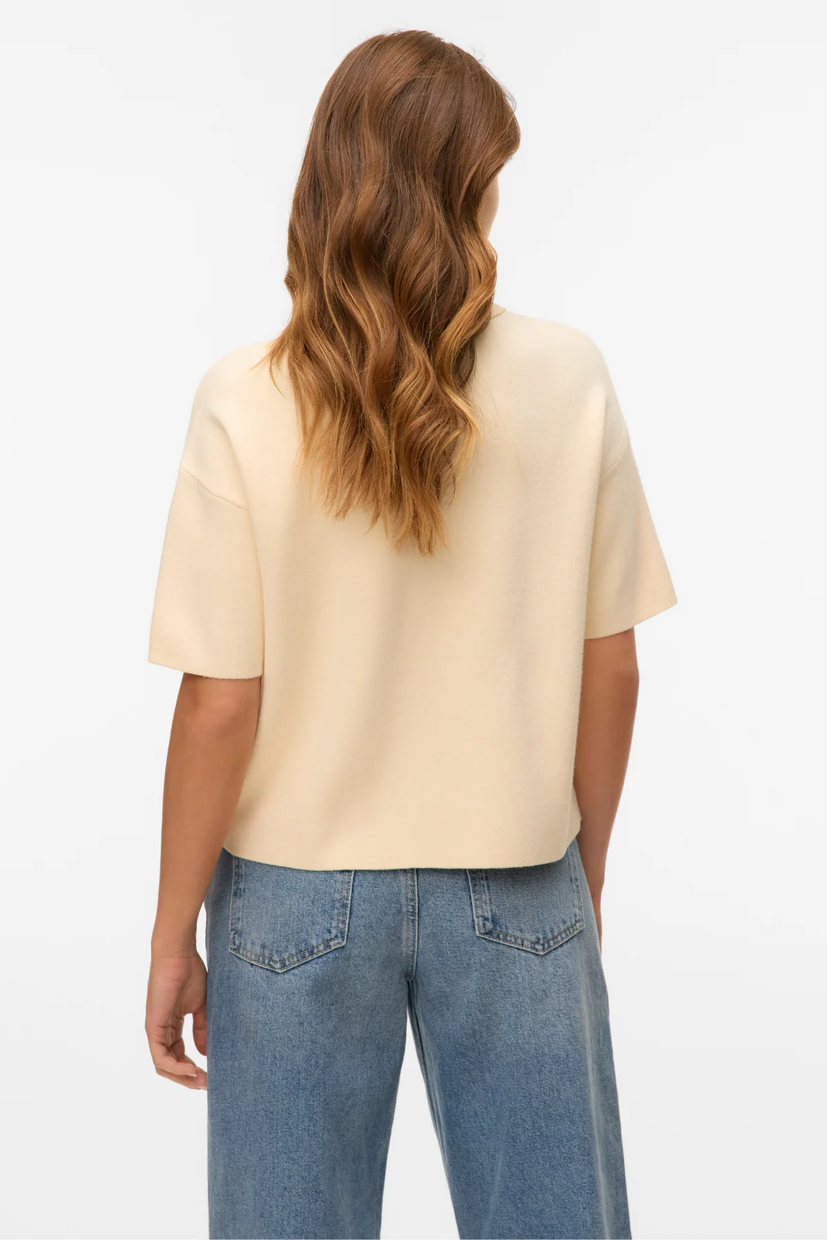 Gold 2/4 Poloneck Pullover - Birke - Image 5