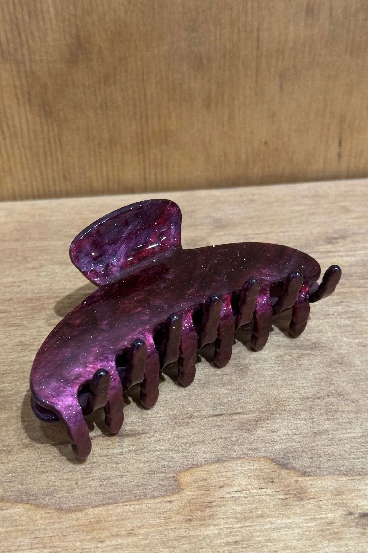 Haarclip - Weinrot - Image 2
