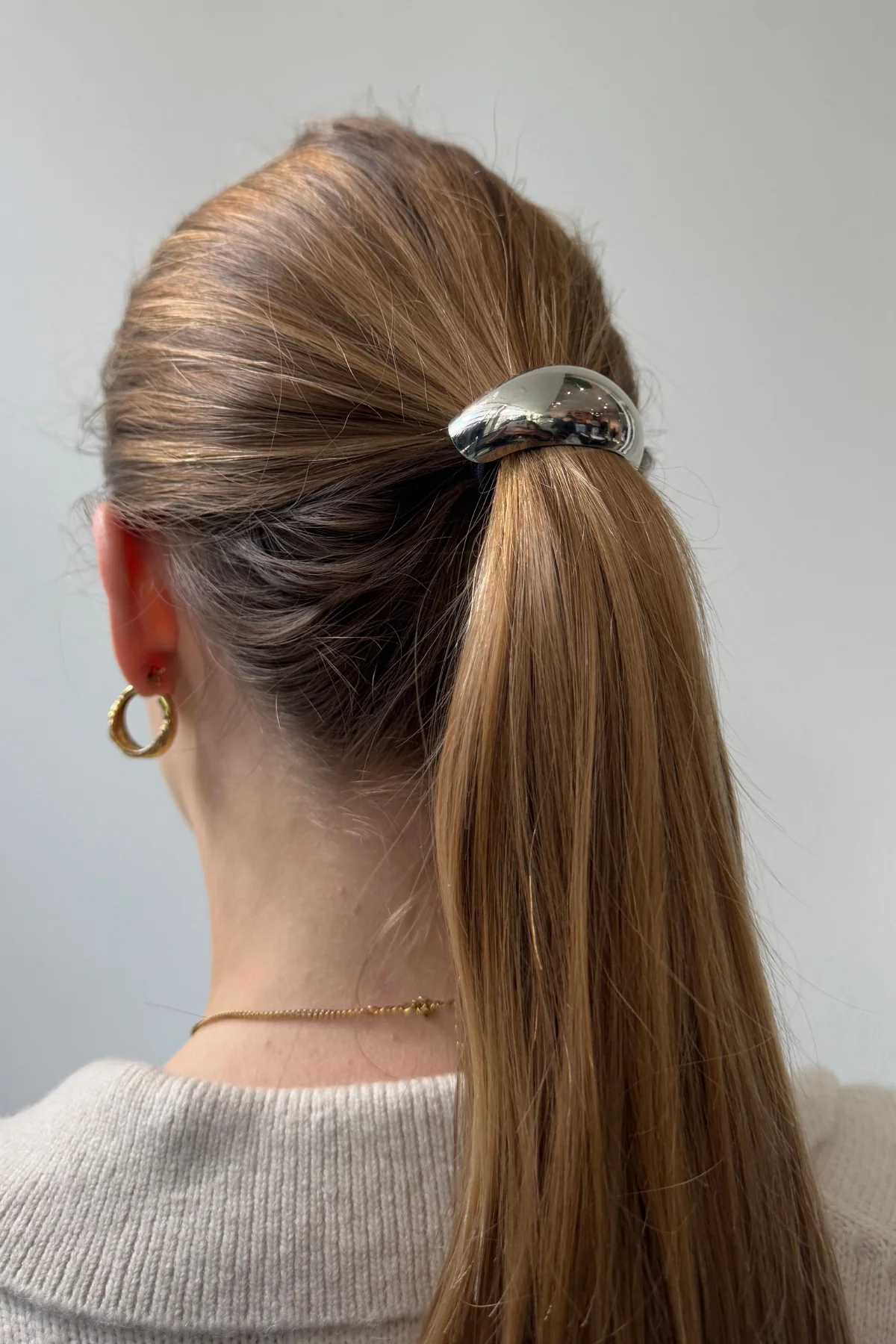 Haare elastisch - Silber