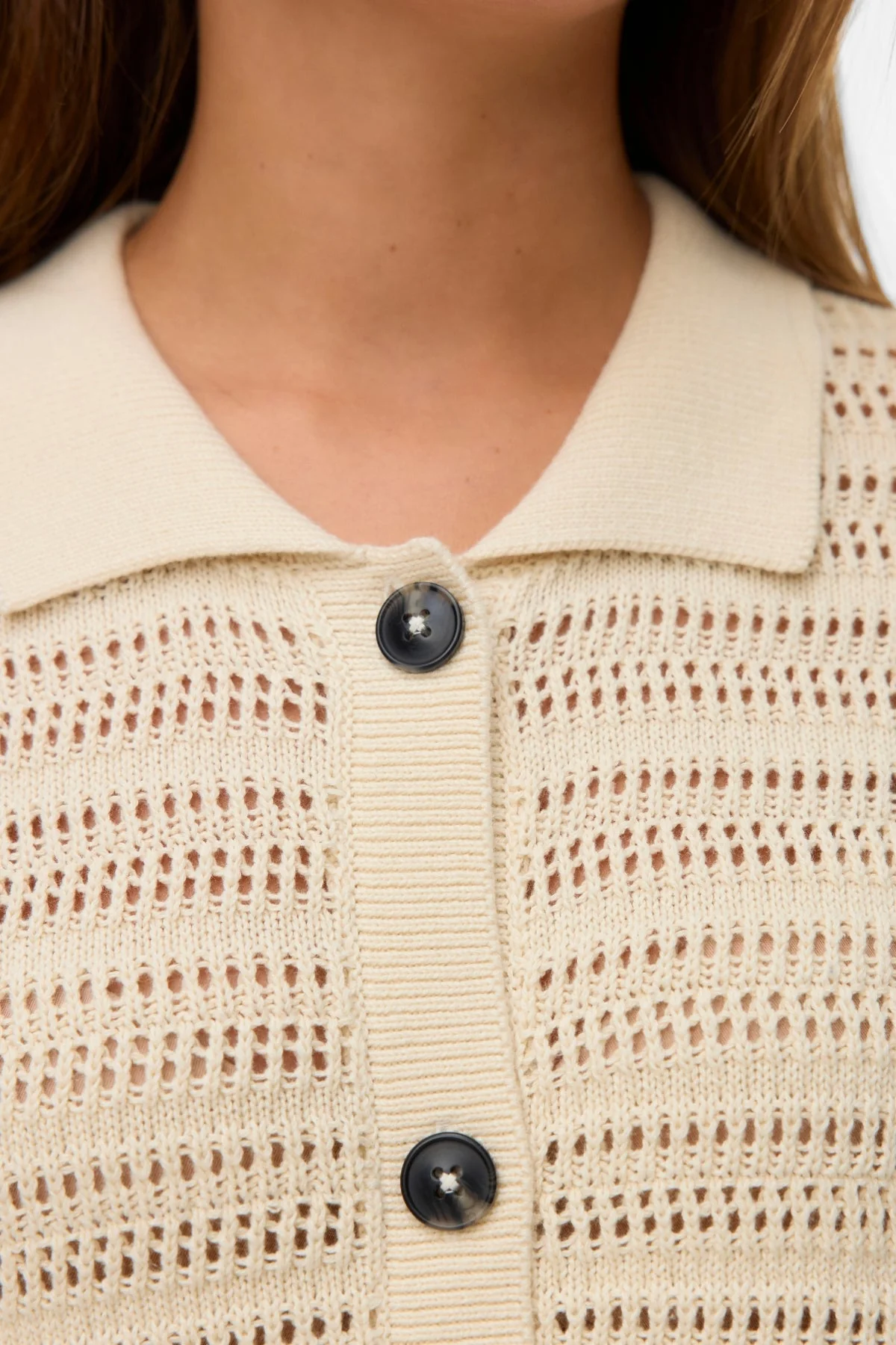 Hayley Poloneck-Cardigan – Birke - Image 3