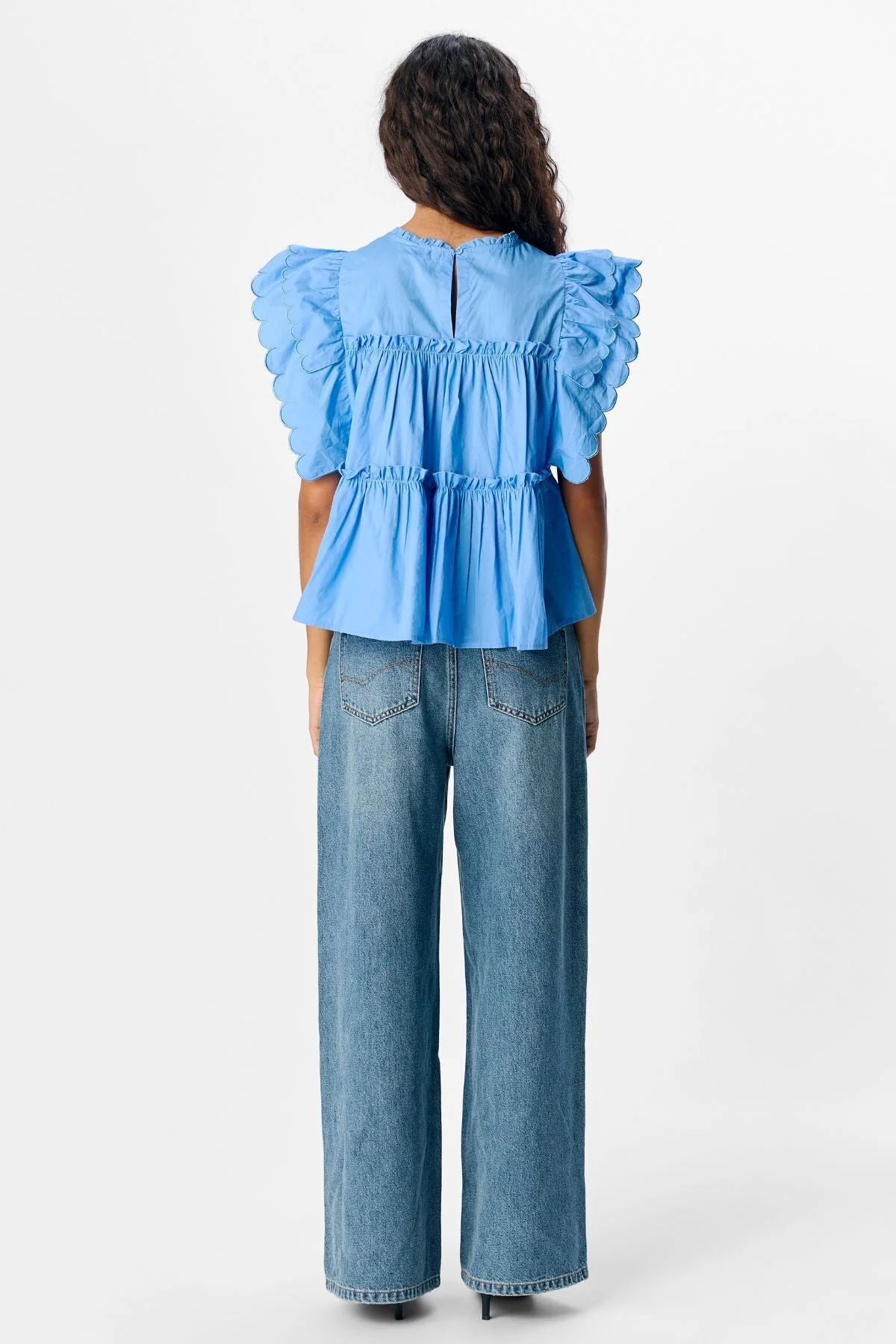 Hope Top - Maisblumenblau - Image 5