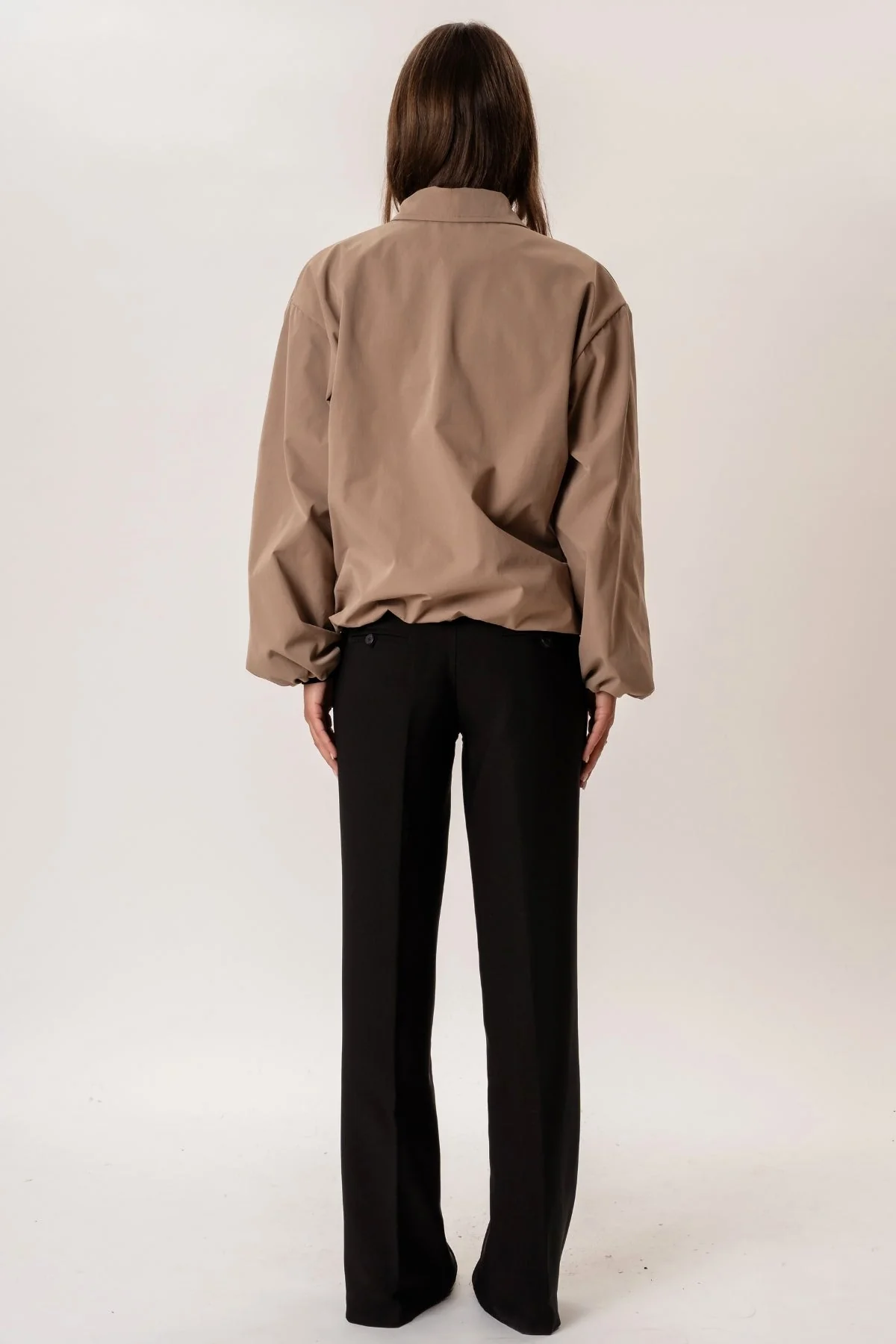 Ines kurze Jacke – Kamel - Image 7