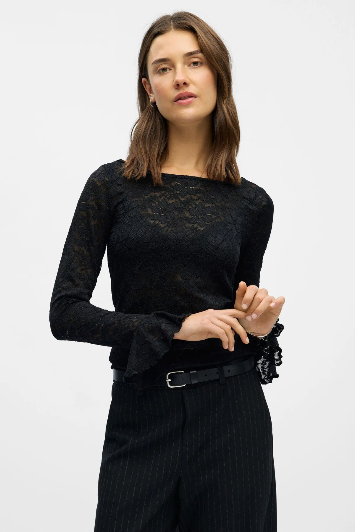 Ines Sli Top - Schwarz
