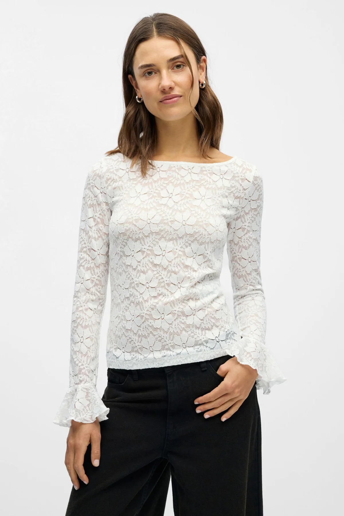 Ines Sli Top - Cloud Dancer