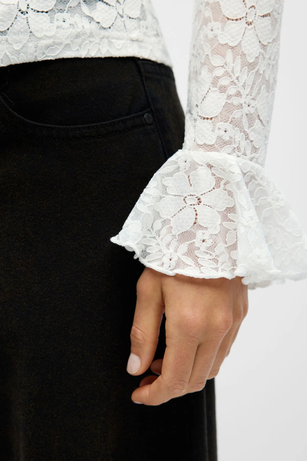 Ines Sli Top - Cloud Dancer - Image 3