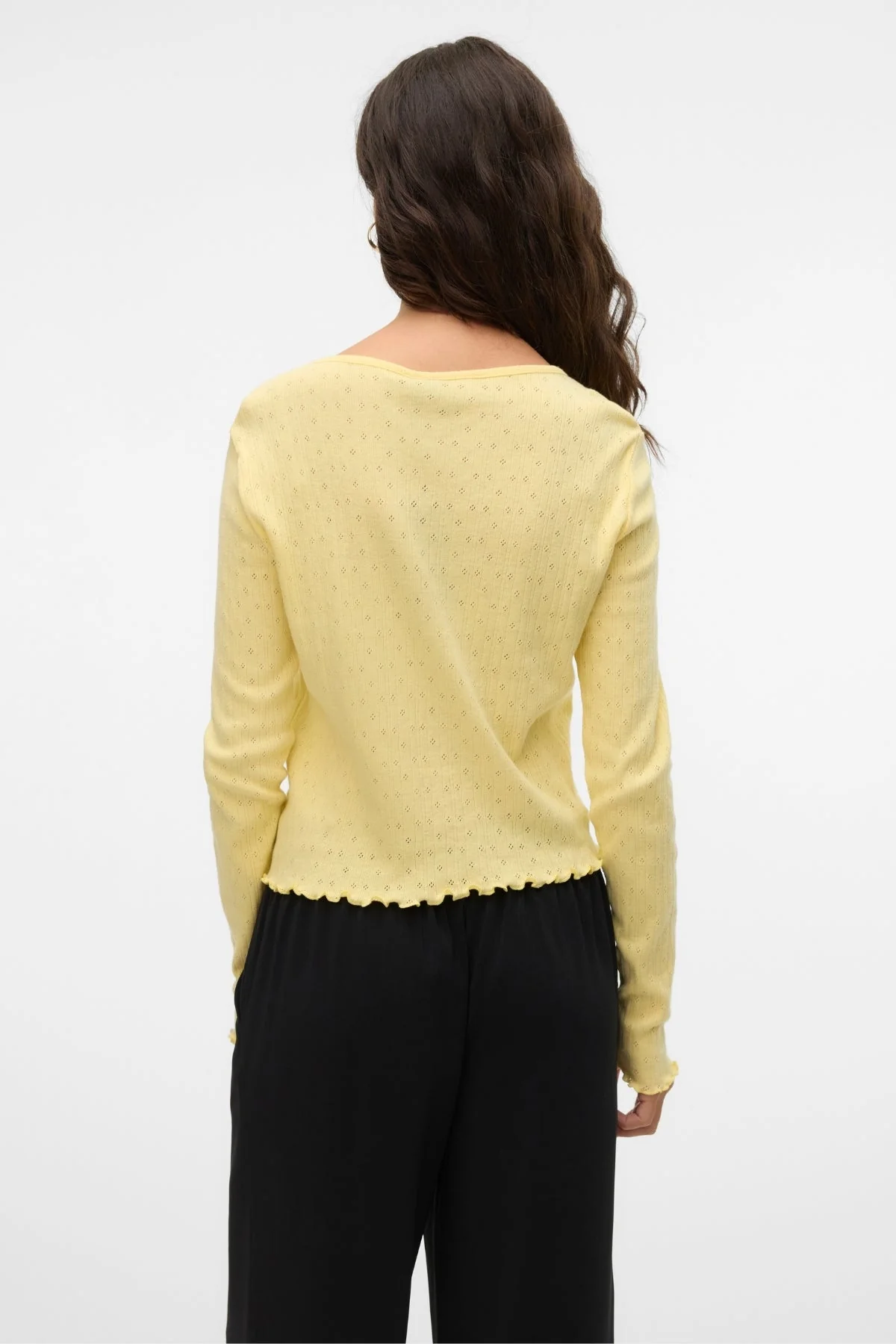 Isa O -Neck -Strickjacke - Anisblume - Image 4