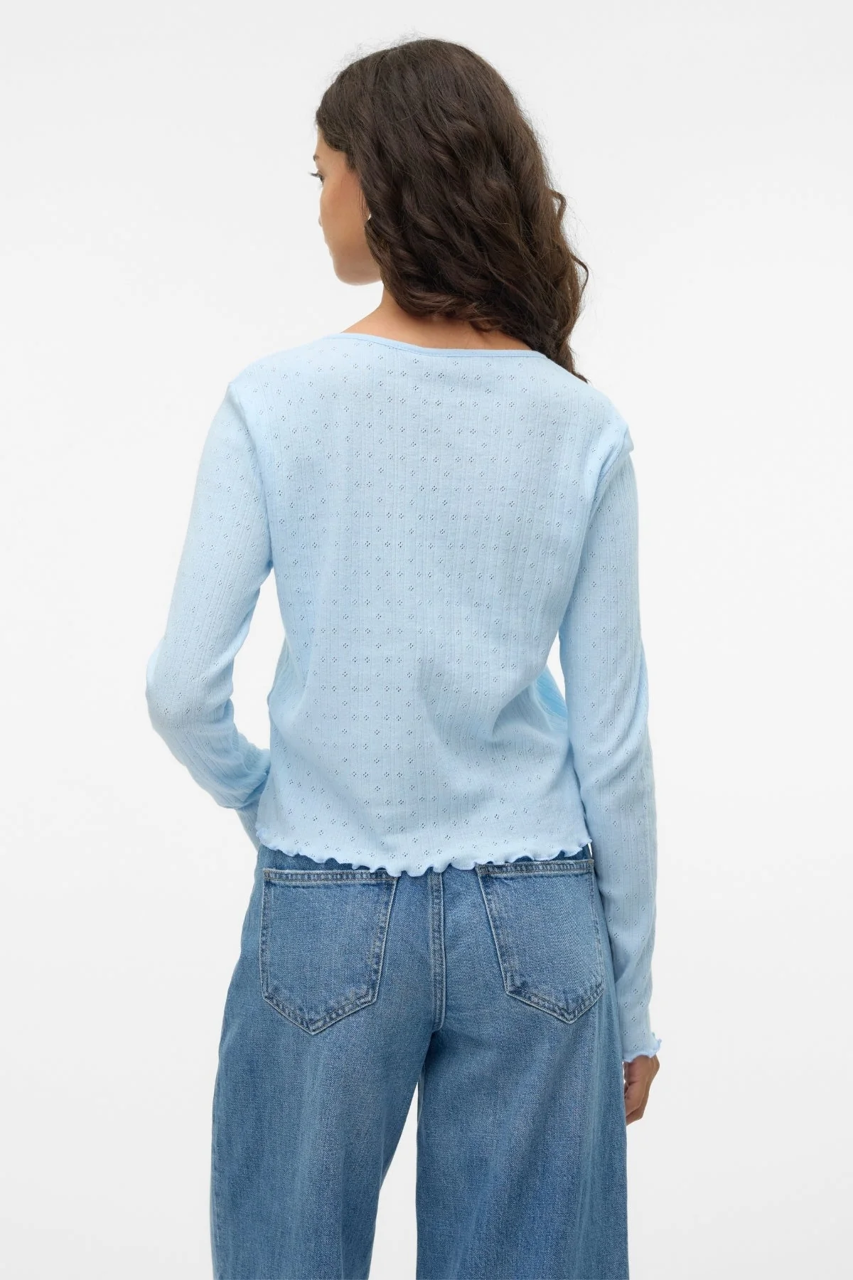 Isa O -Neck -Strickjacke - Nantucket Breeze - Image 6