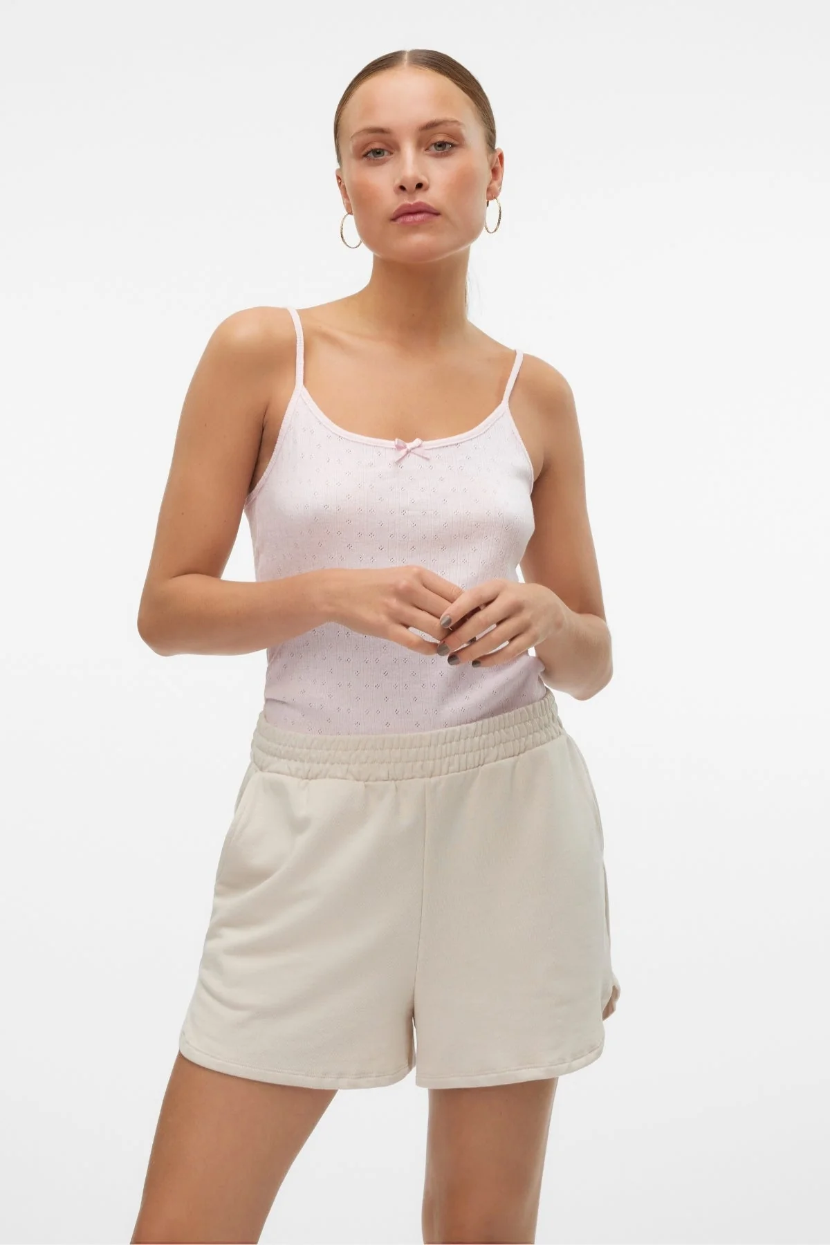 ISA Singlet Top - Pink A -Boo