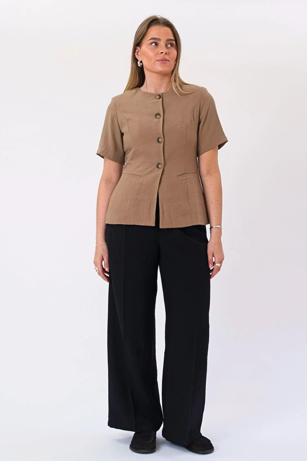 Isolde-Blazer – Hellbraun - Image 2