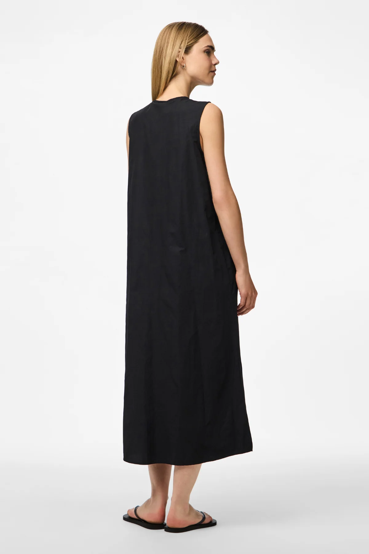 Jenna Tie Kleid - Schwarz - Image 6