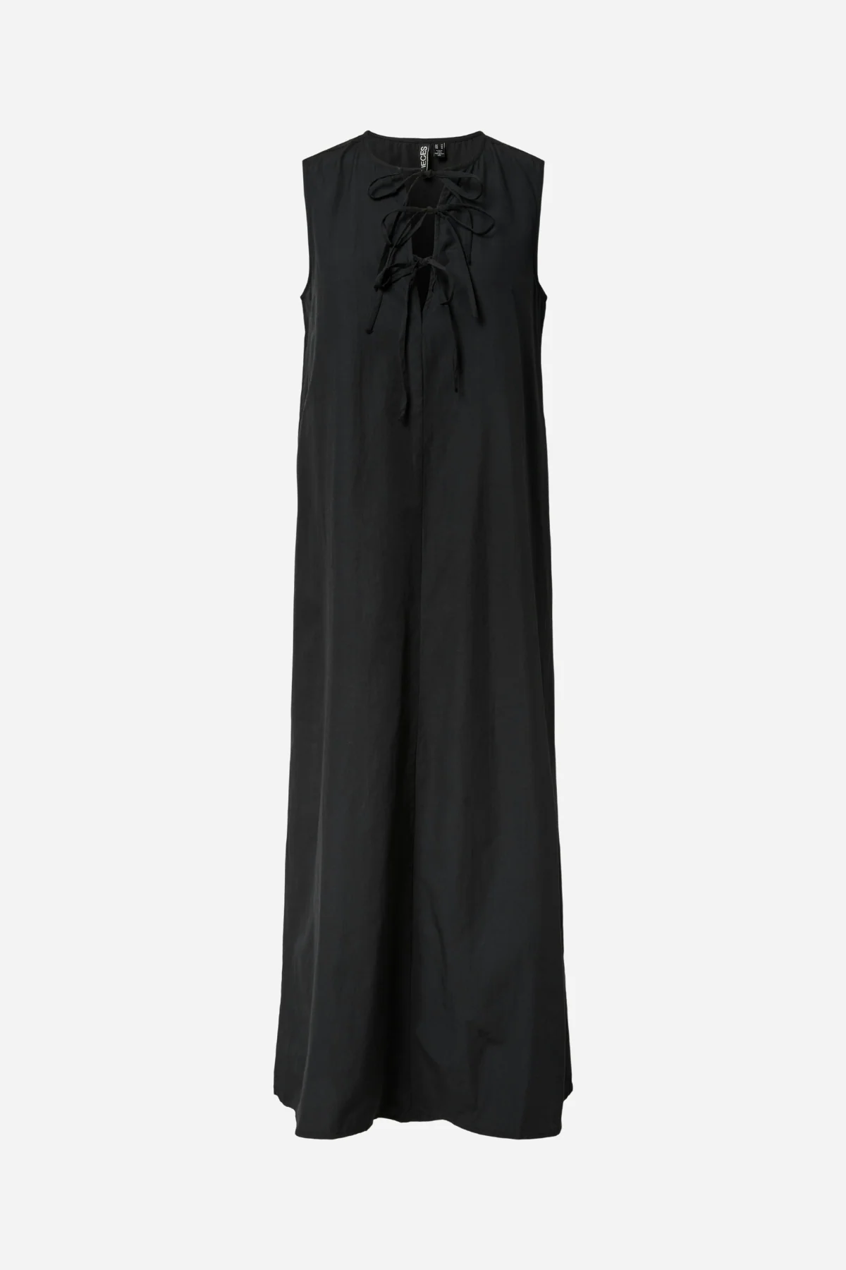 Jenna Tie Kleid - Schwarz - Image 7