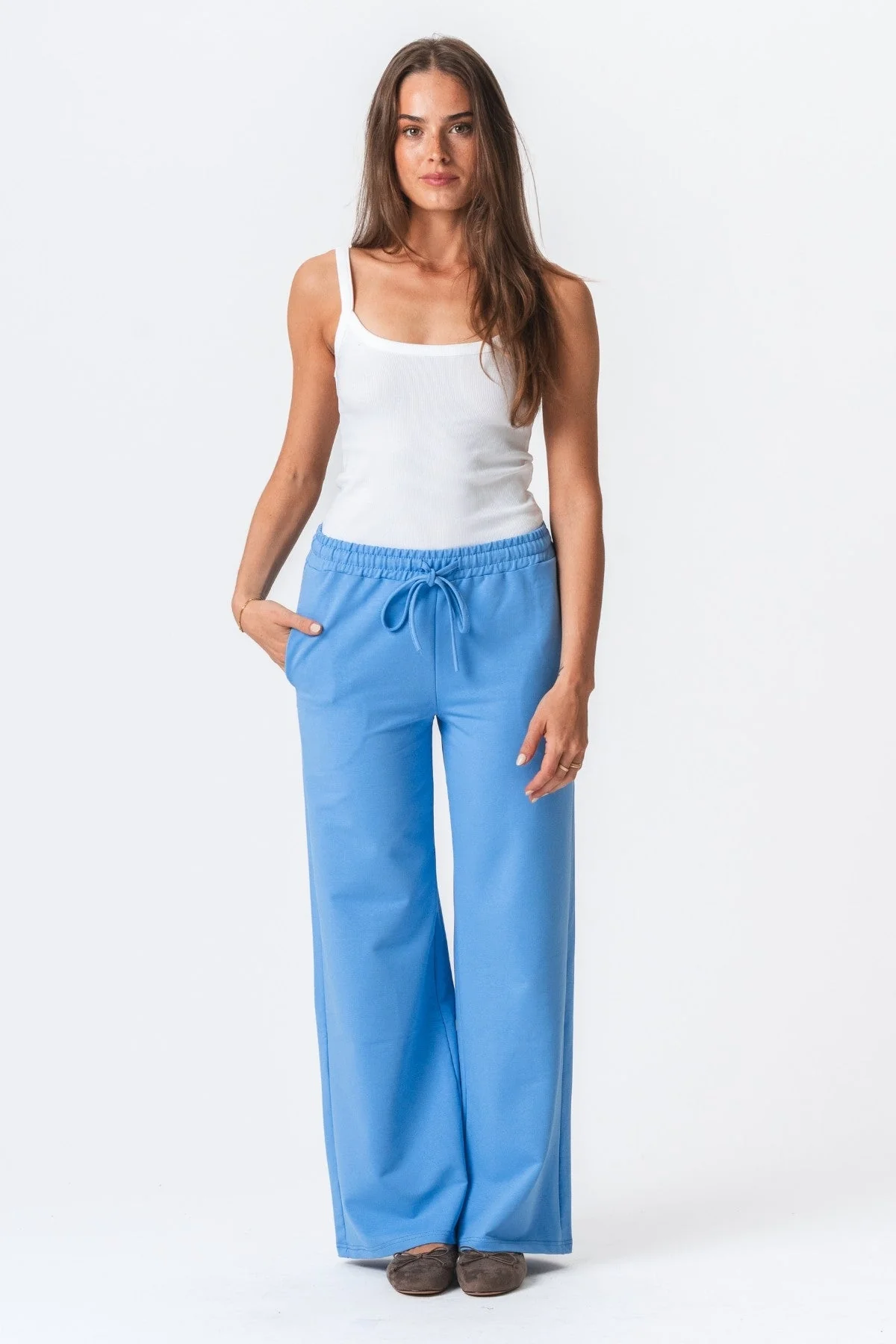 Jogginghosen weit - hellblau - Image 4
