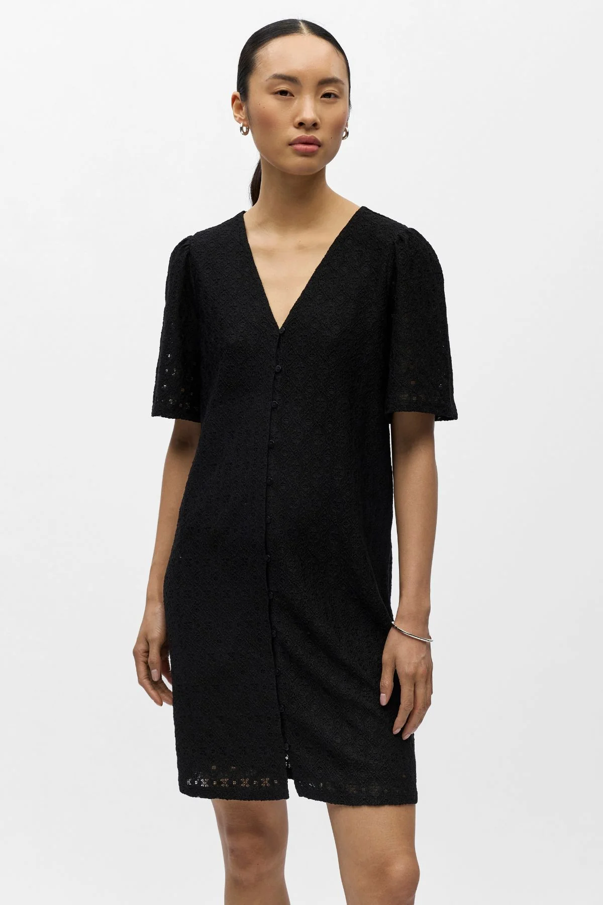 Jolly Tie Kurzes Kleid - Schwarz