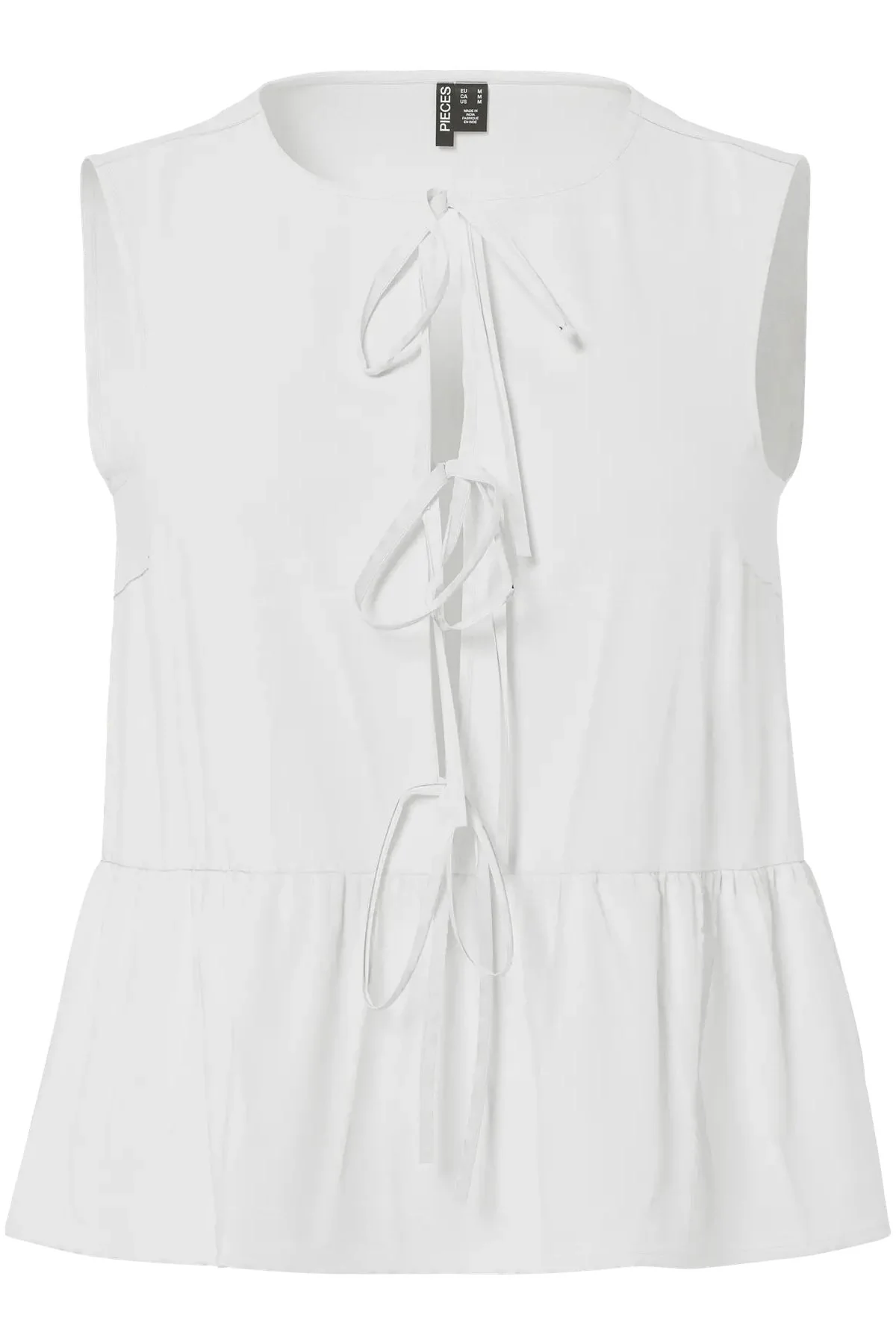 Jolly Tie Top – Hellweiß