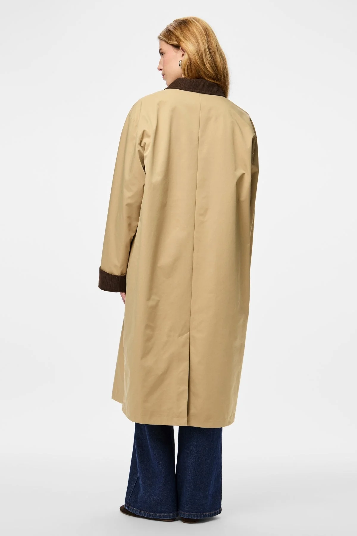 Jorma Lange leichte Jacke – Travertine Hot Fudge - Image 5