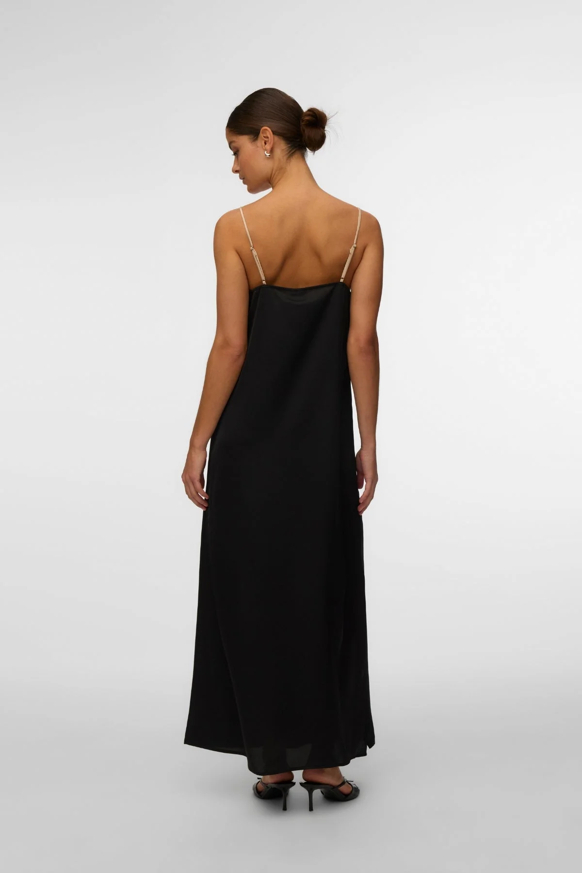 Joy Singlet Knöchelkleid – Zement Schwarz Kontrast - Image 4