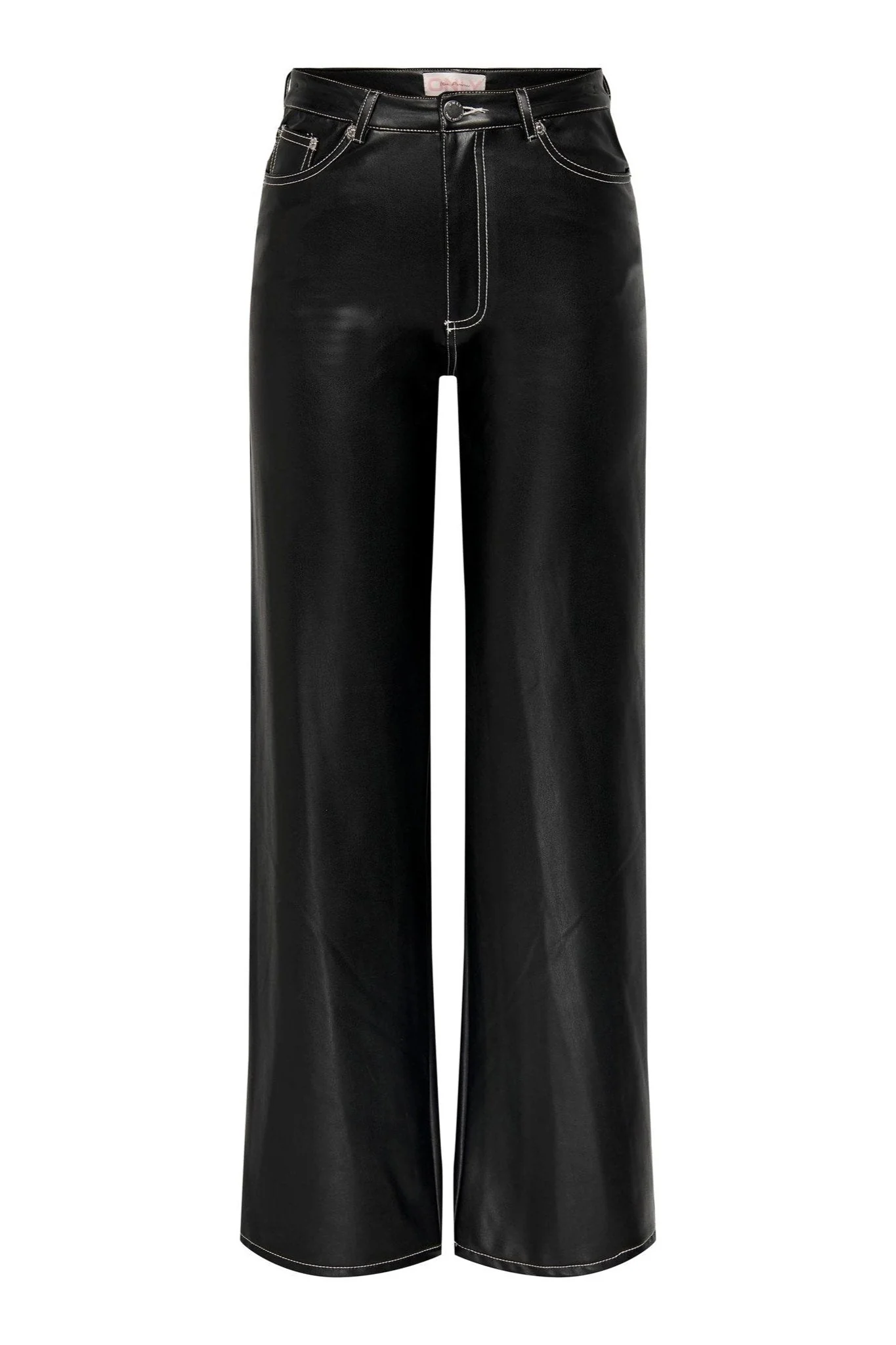Juicy Wide Faux Leder Bukser - sortieren