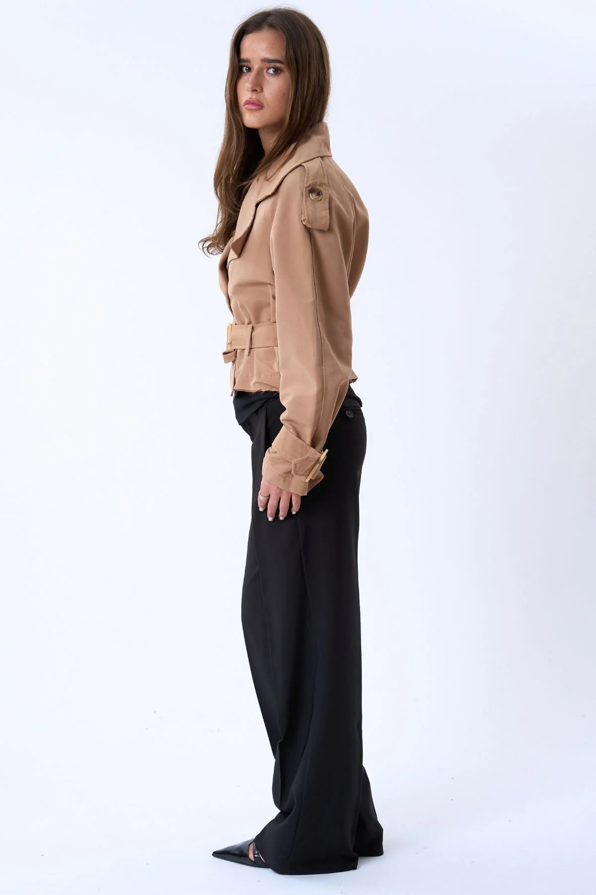Julieta Kurzjacke - Khaki - Image 4