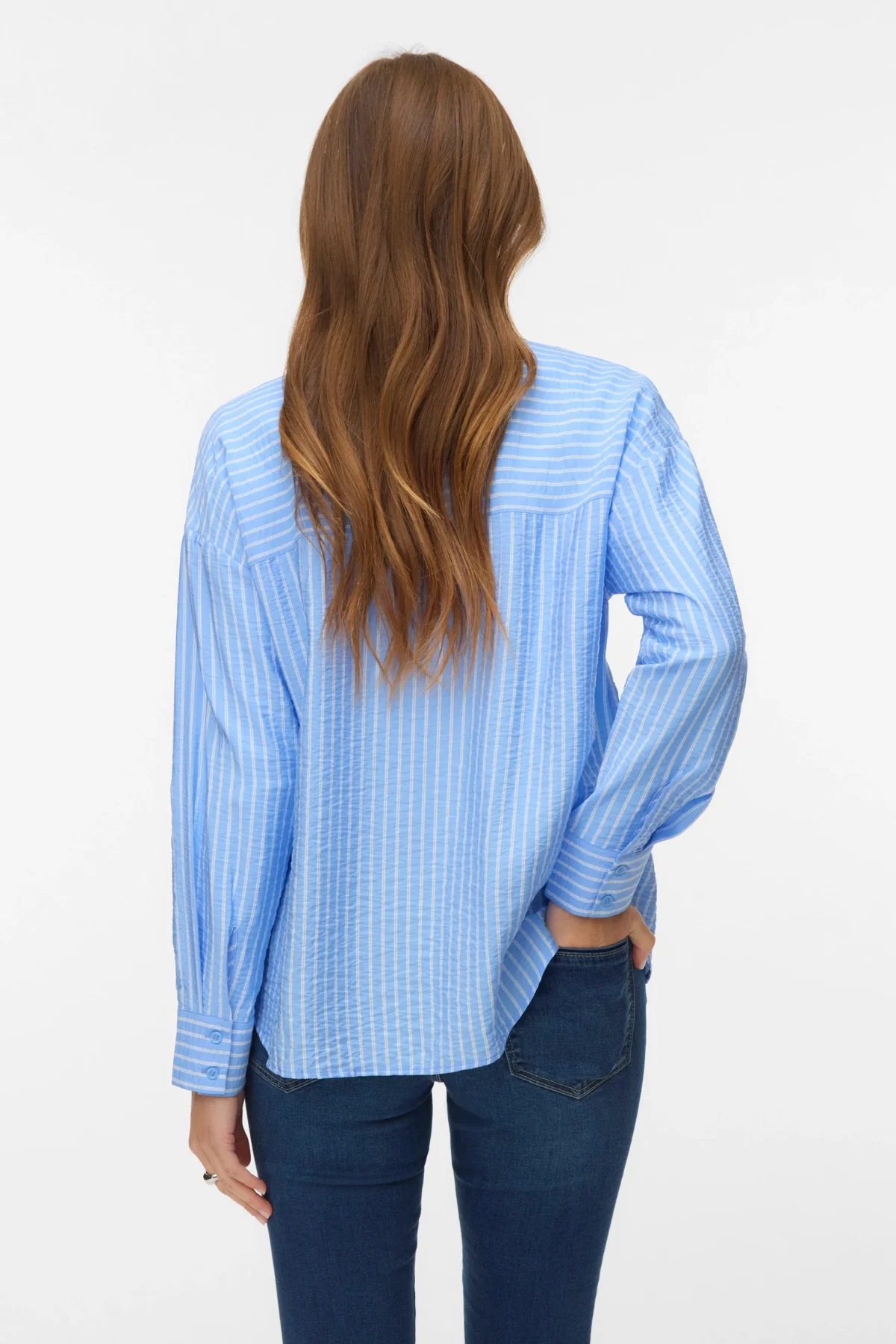 Kaja Ls Hemd - Vista Blue Sandra - Image 4