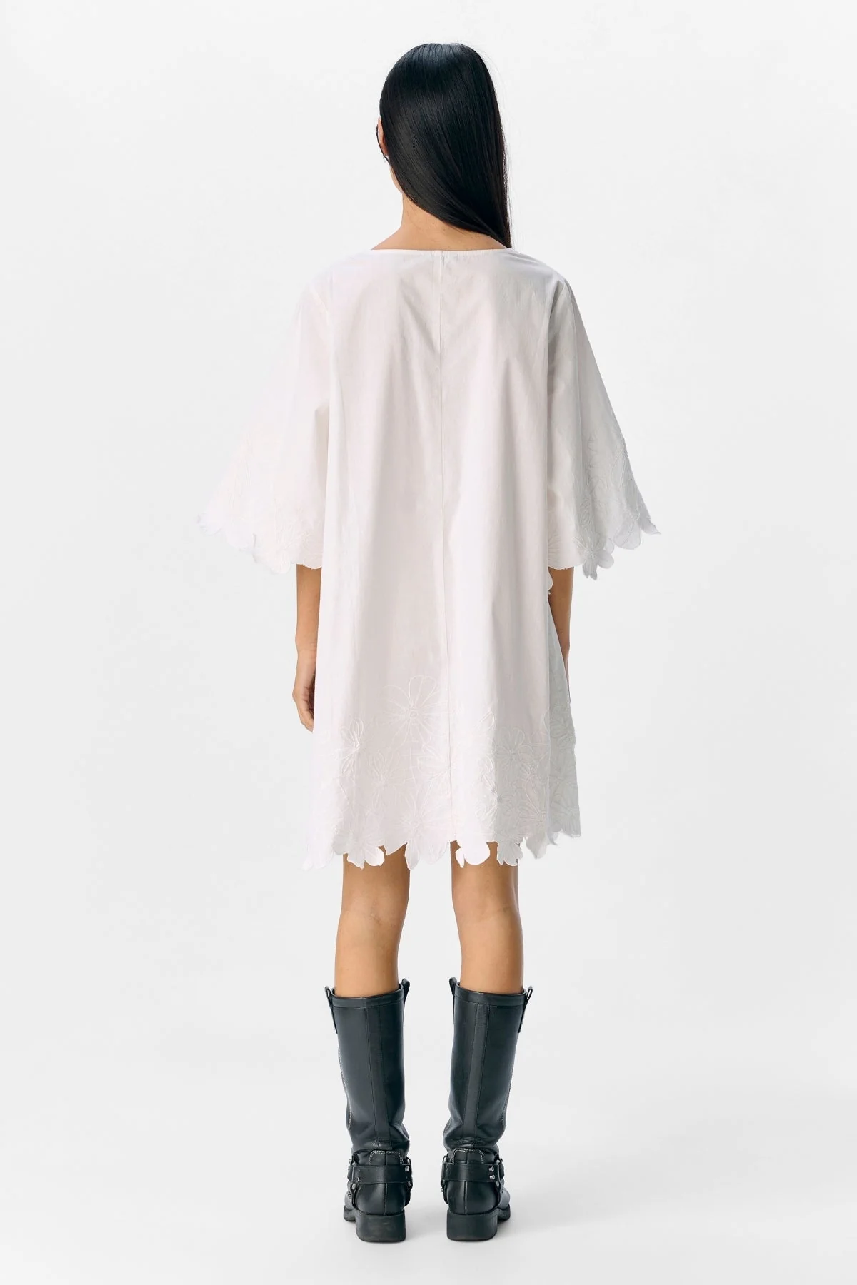 Kamma Short Dress - Cloud Dancer - Image 5