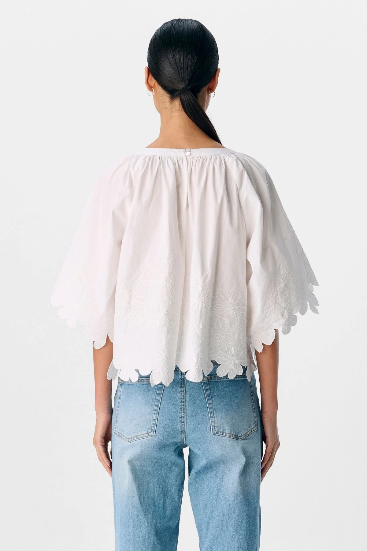 Kamma Top - Cloud Dancer - Image 4