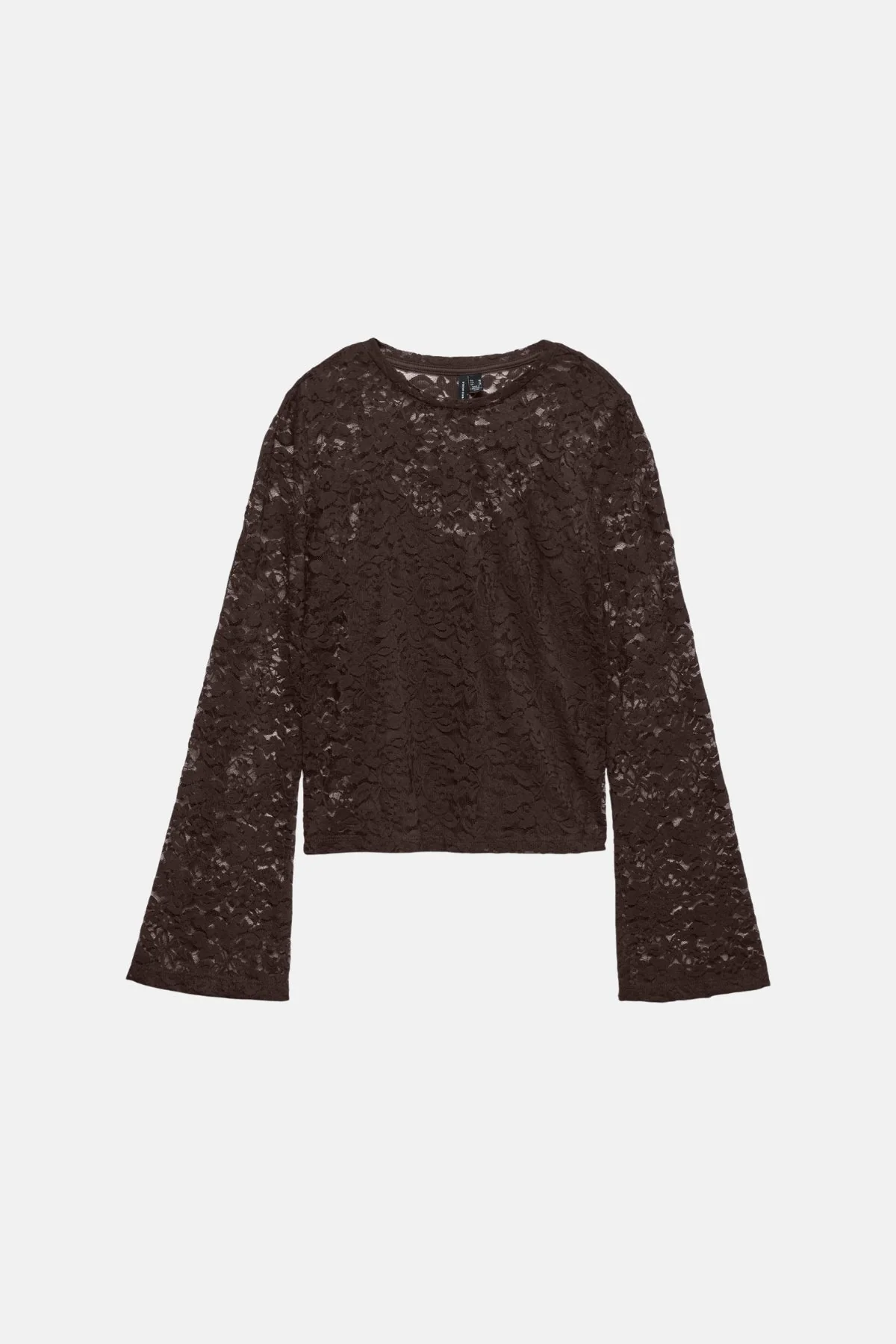 Kanya O -Neck Short Top - Schokoladen Torte - Image 5