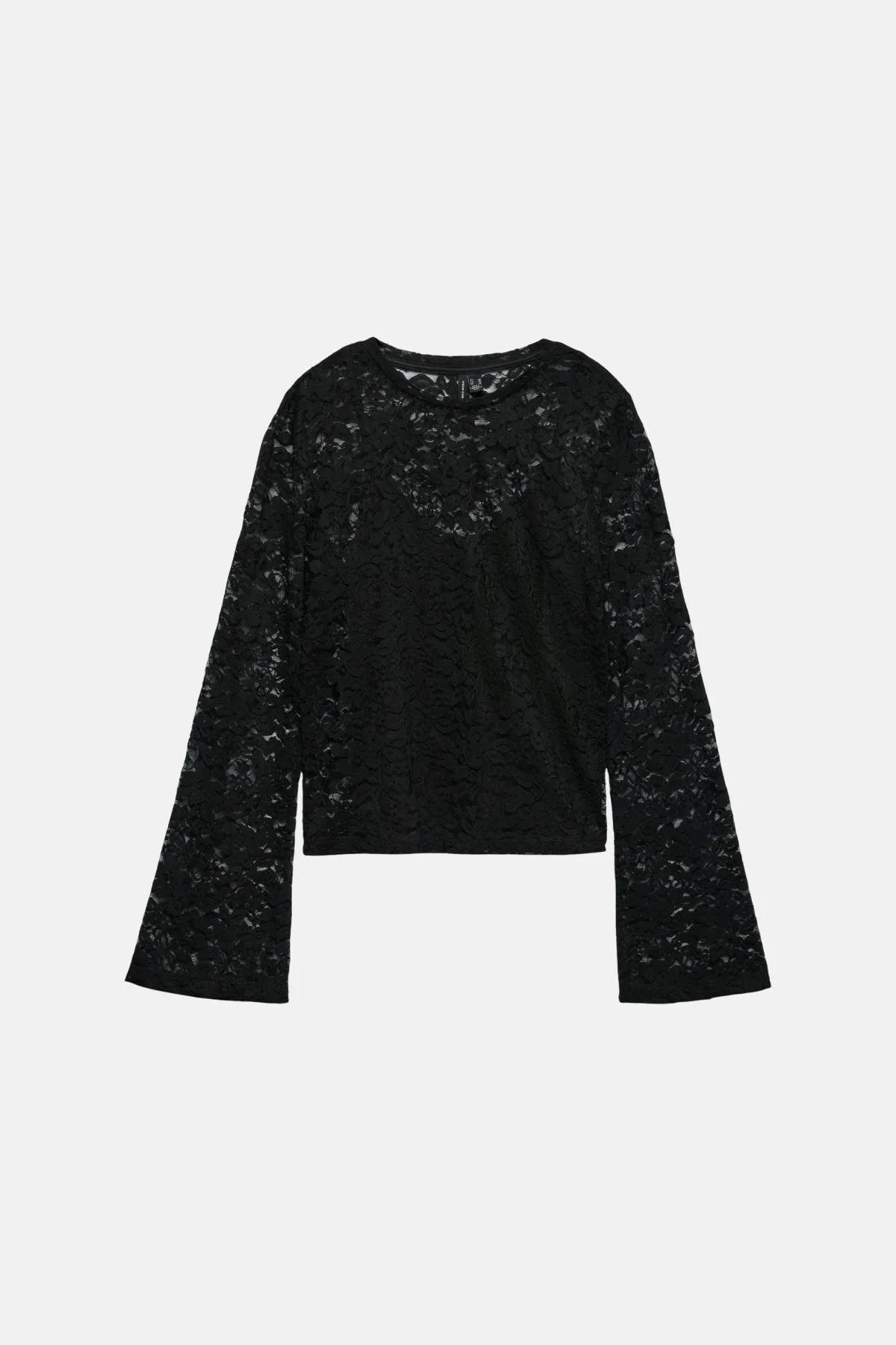 Kanya O -Neck Short Top - Schwarz - Image 5
