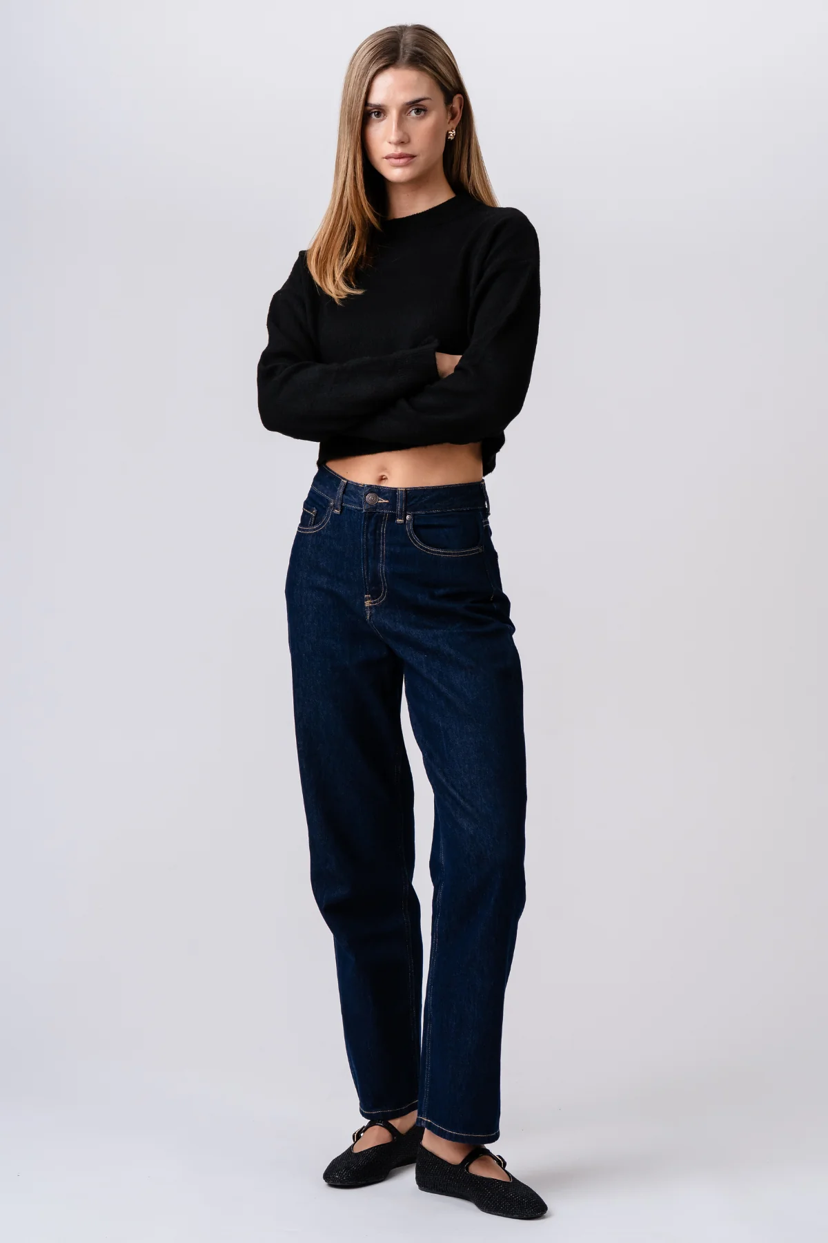 Kenia Kurzstrick - Schwarz - Image 2