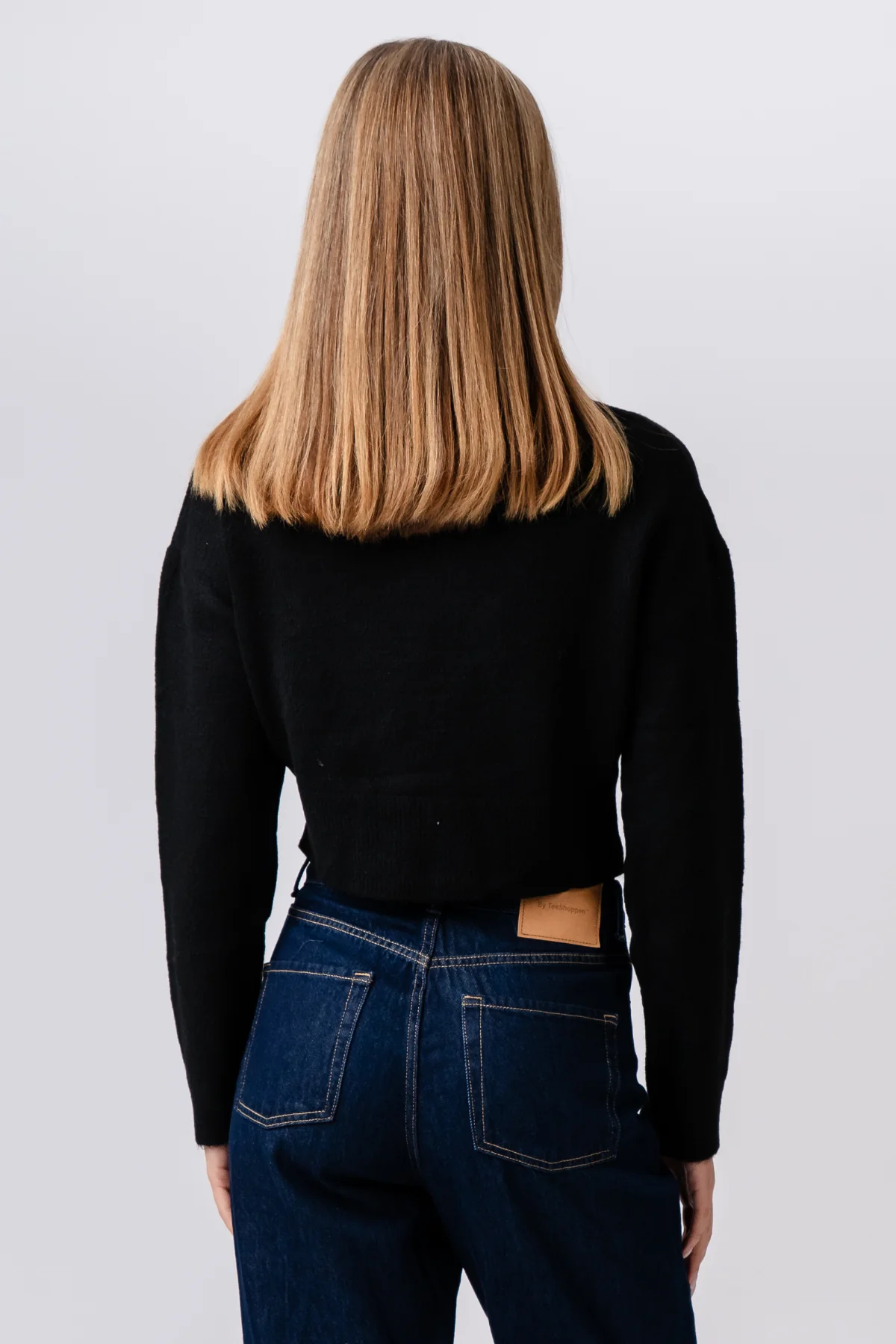 Kenia Kurzstrick - Schwarz - Image 3