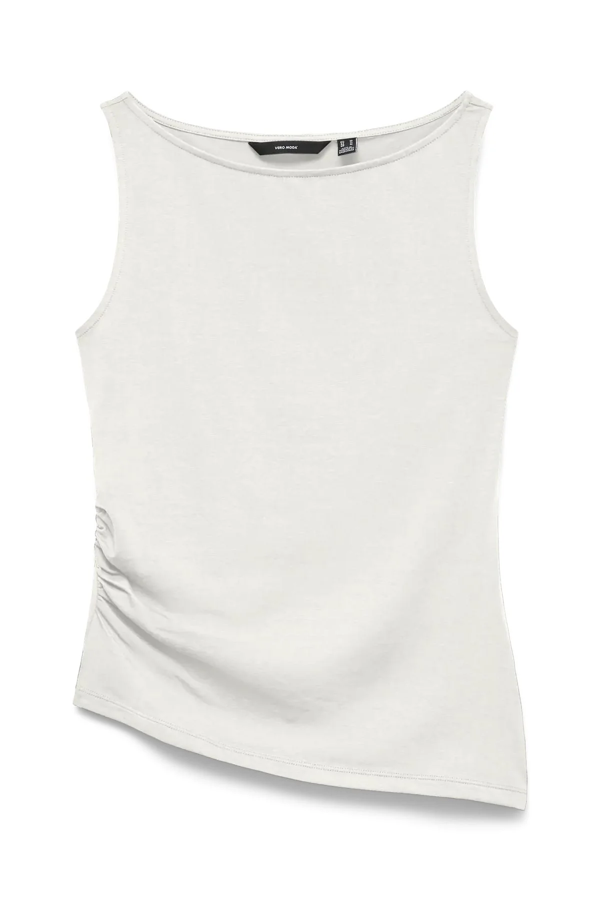Kira Boat-Neck Top - Snow White