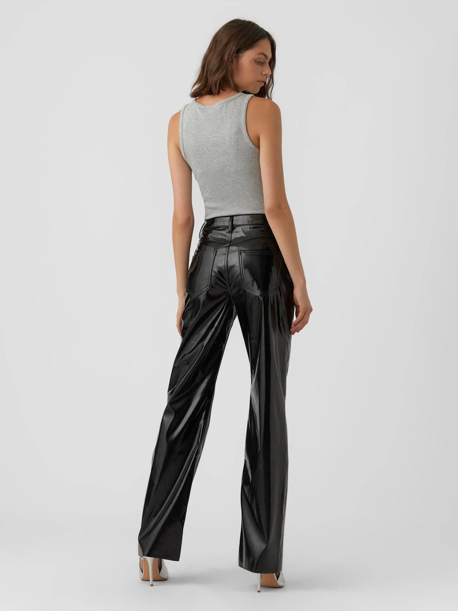 Kithy Lose Glossy Pants - Schwarz - Image 4