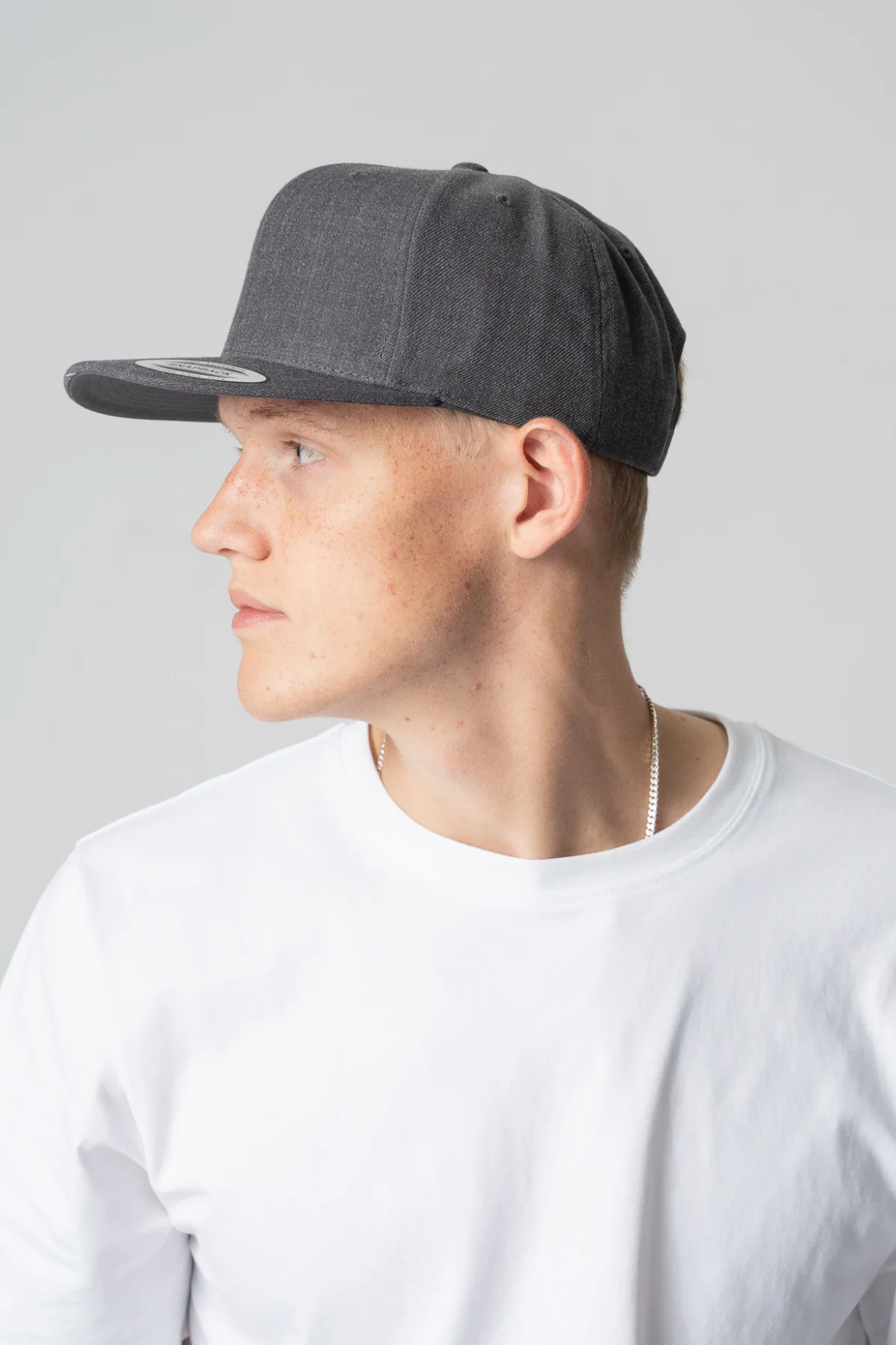 Klassiker Snapback - Darkgrey/Darkgrey - Image 3