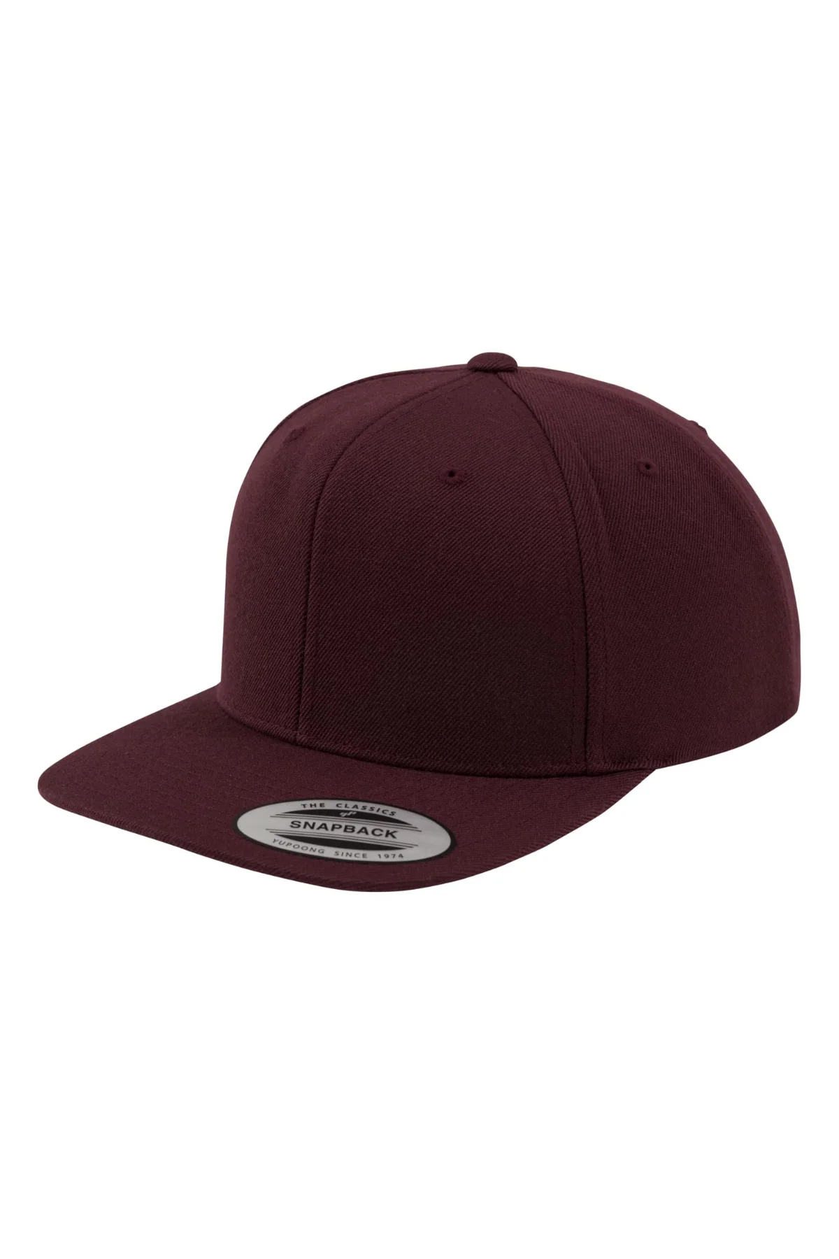 Klassiker Snapback - Kastanienbraun/Maroon - Image 6