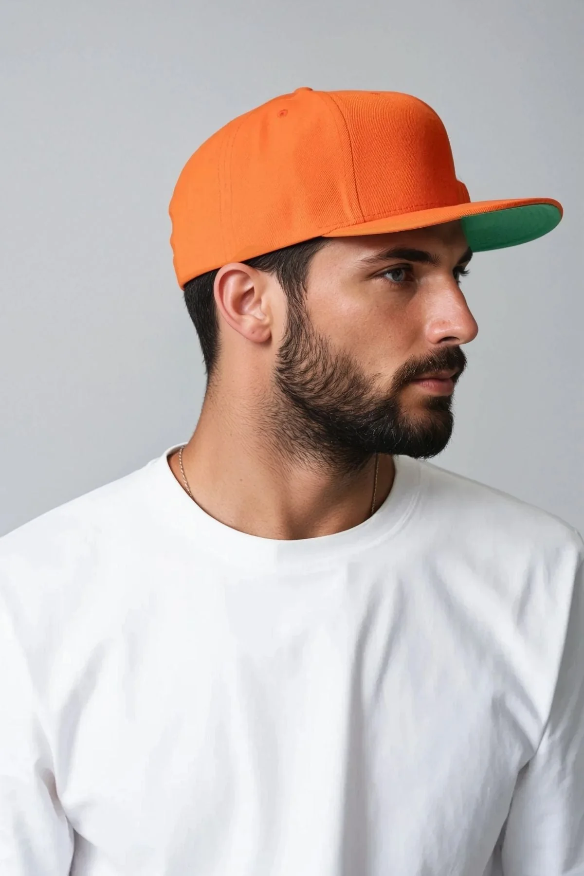 Klassiker Snapback - Orange - Image 2