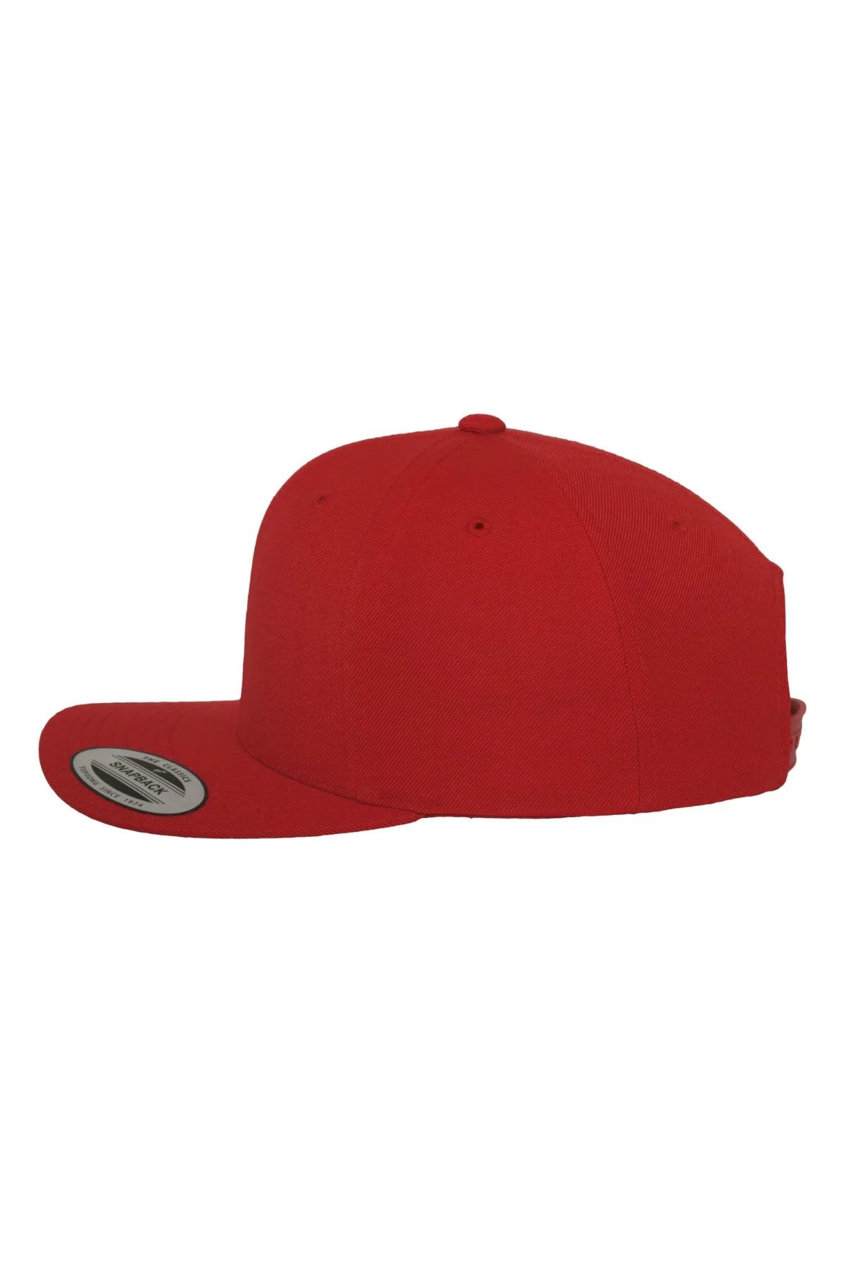 Klassiker Snapback - rot - Image 5