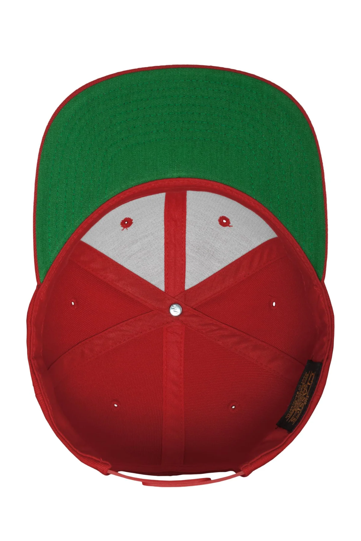 Klassiker Snapback - rot - Image 9