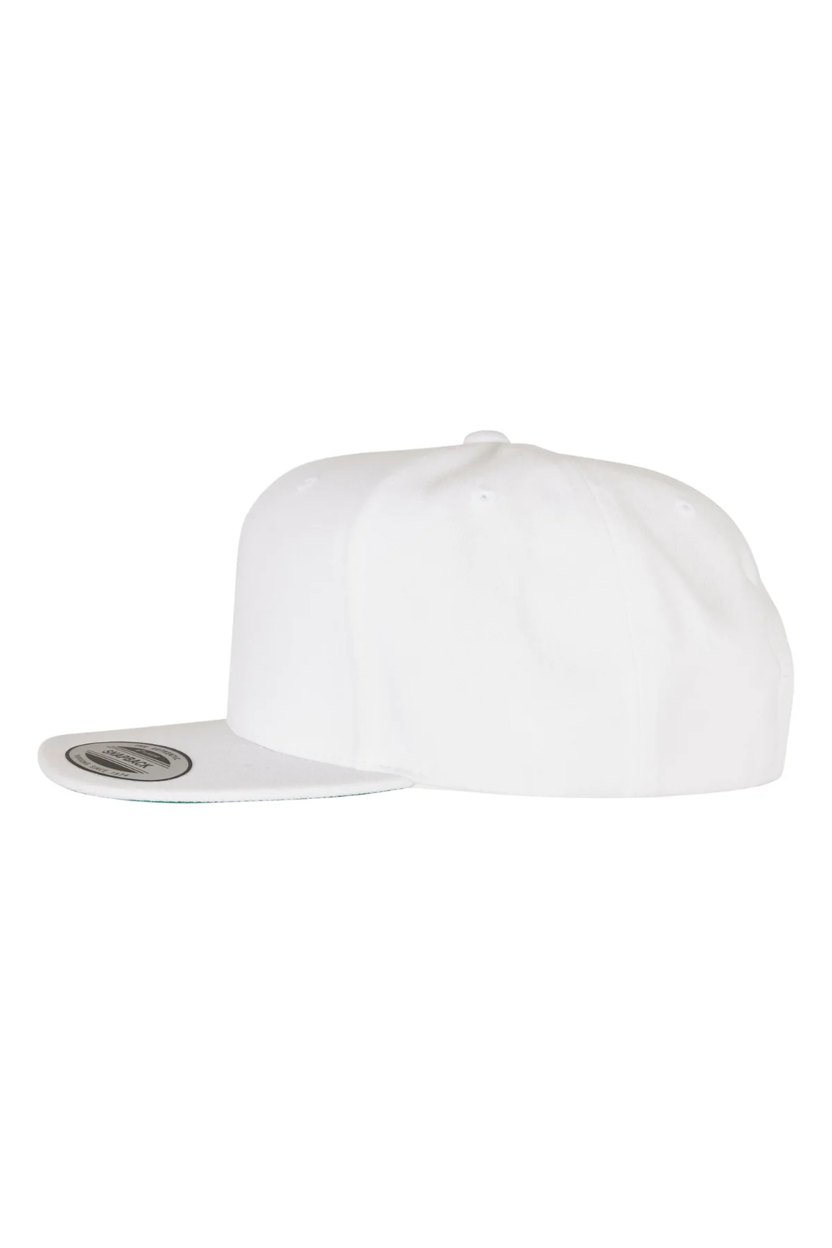 Klassiker Snapback - Weiß - Image 6