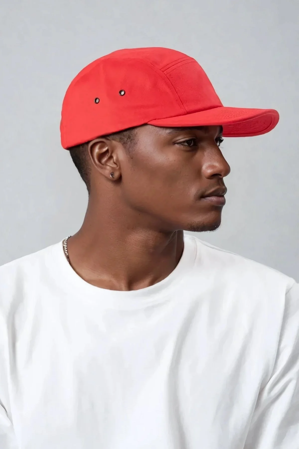 5-Panel-Kappe – Rot - Image 2