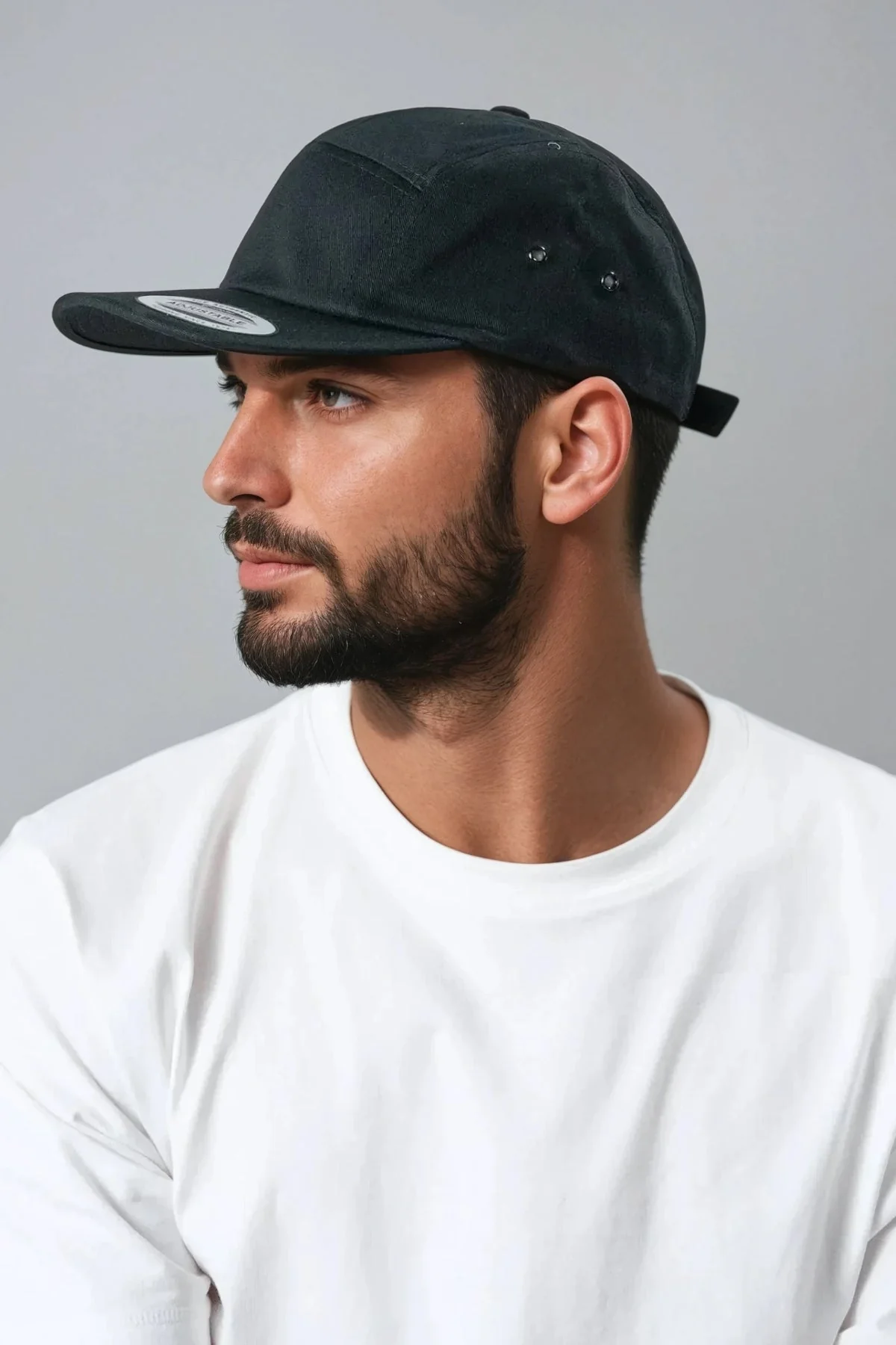 5-Panel-Kappe - Schwarz - Image 3