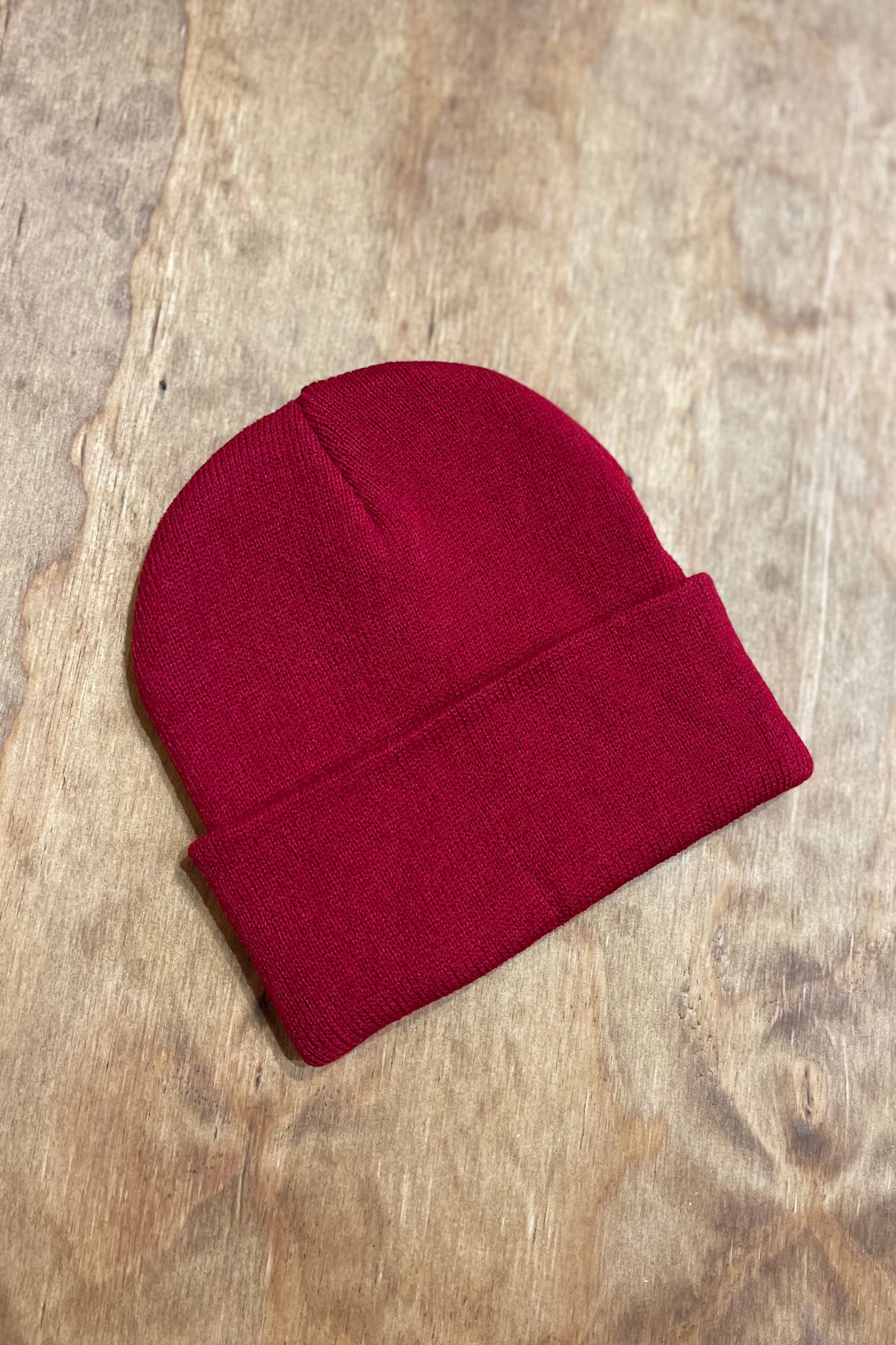 Klassische Mütze - Bordeaux Rot - Image 3